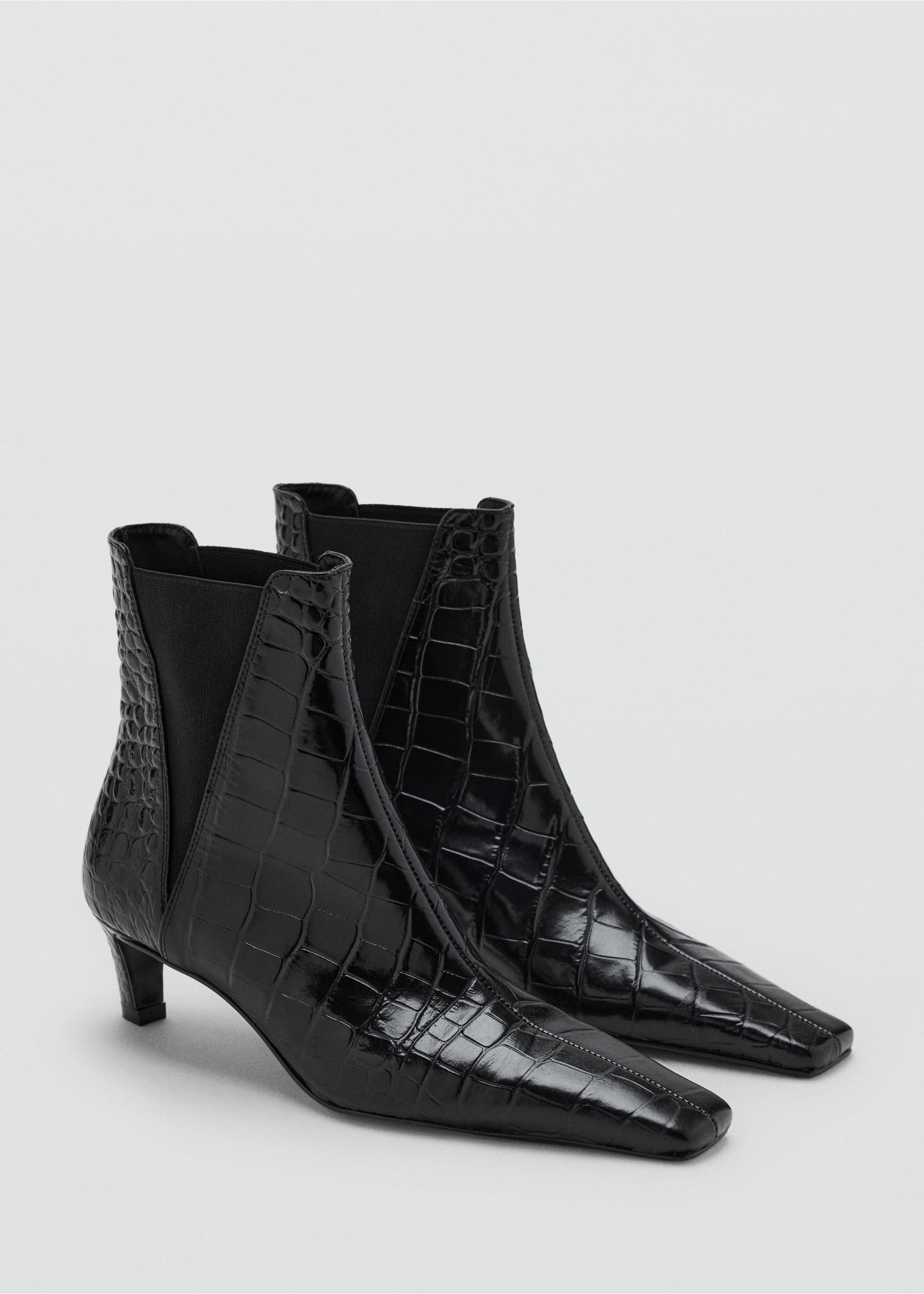 Botin cecil - Plano medio, Negro. Ref: 37065872-00.