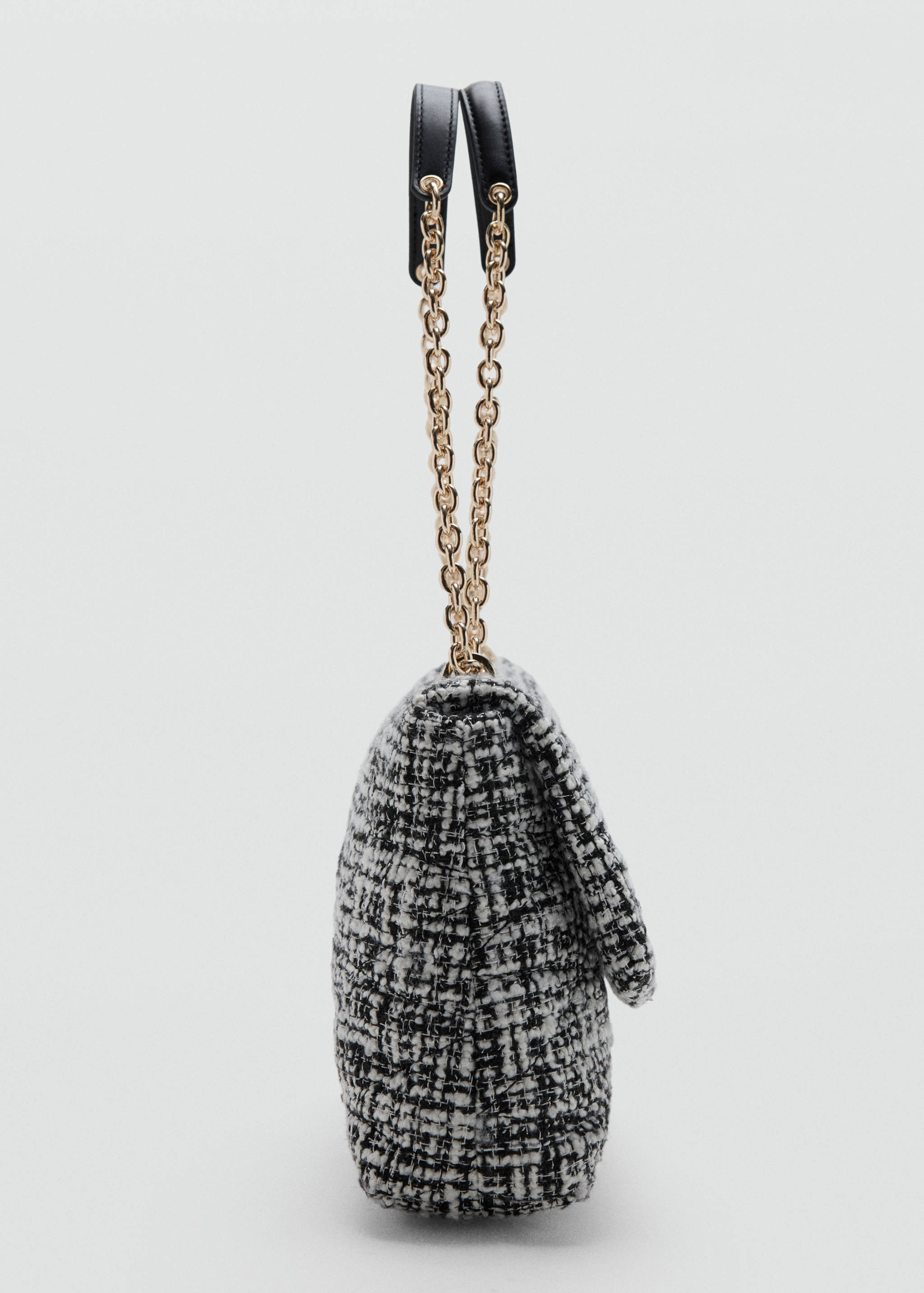 Large tweed handbag - Details of the article 1