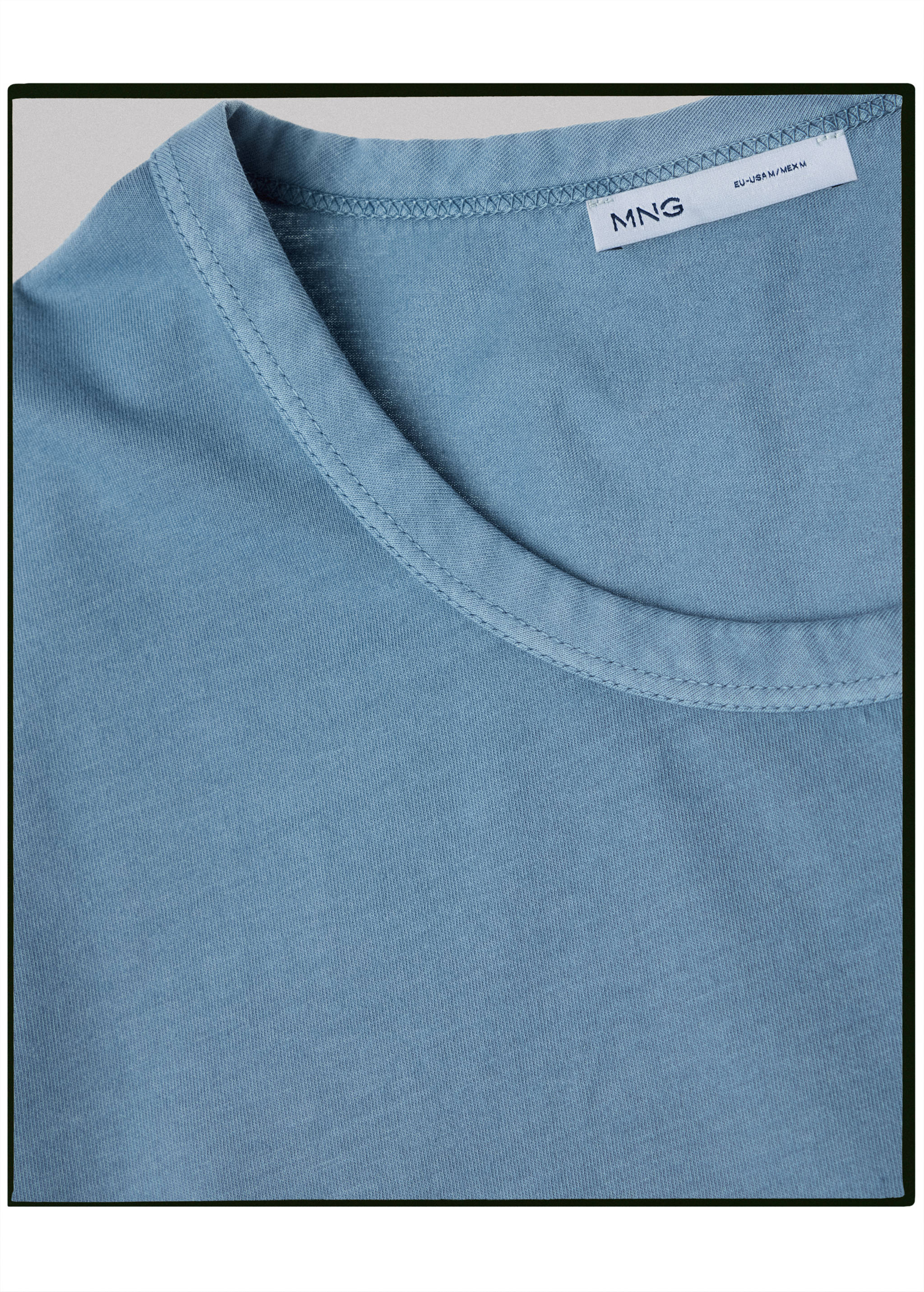 100% cotton T-shirt regular fit - Details of the article 8