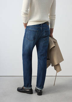 Pola selvedge regular-fit jeans — Medium Blue 3