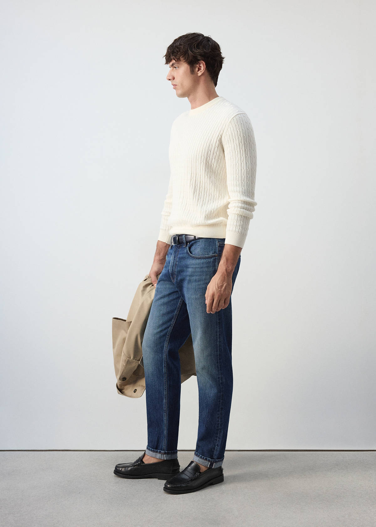 Pola selvedge regular-fit jeans — Medium Blue