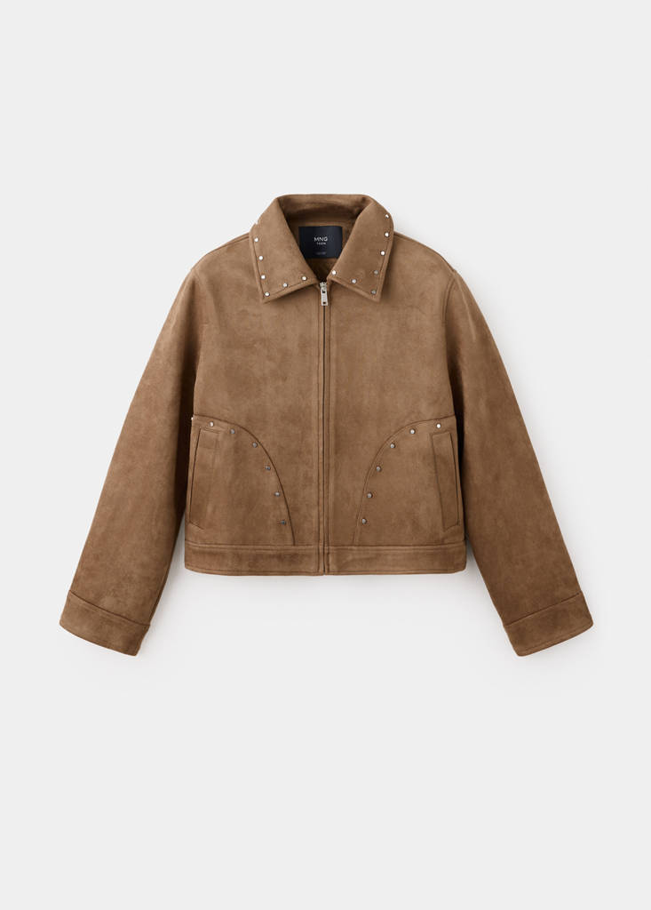 Mango Veste Marsella In Tabac