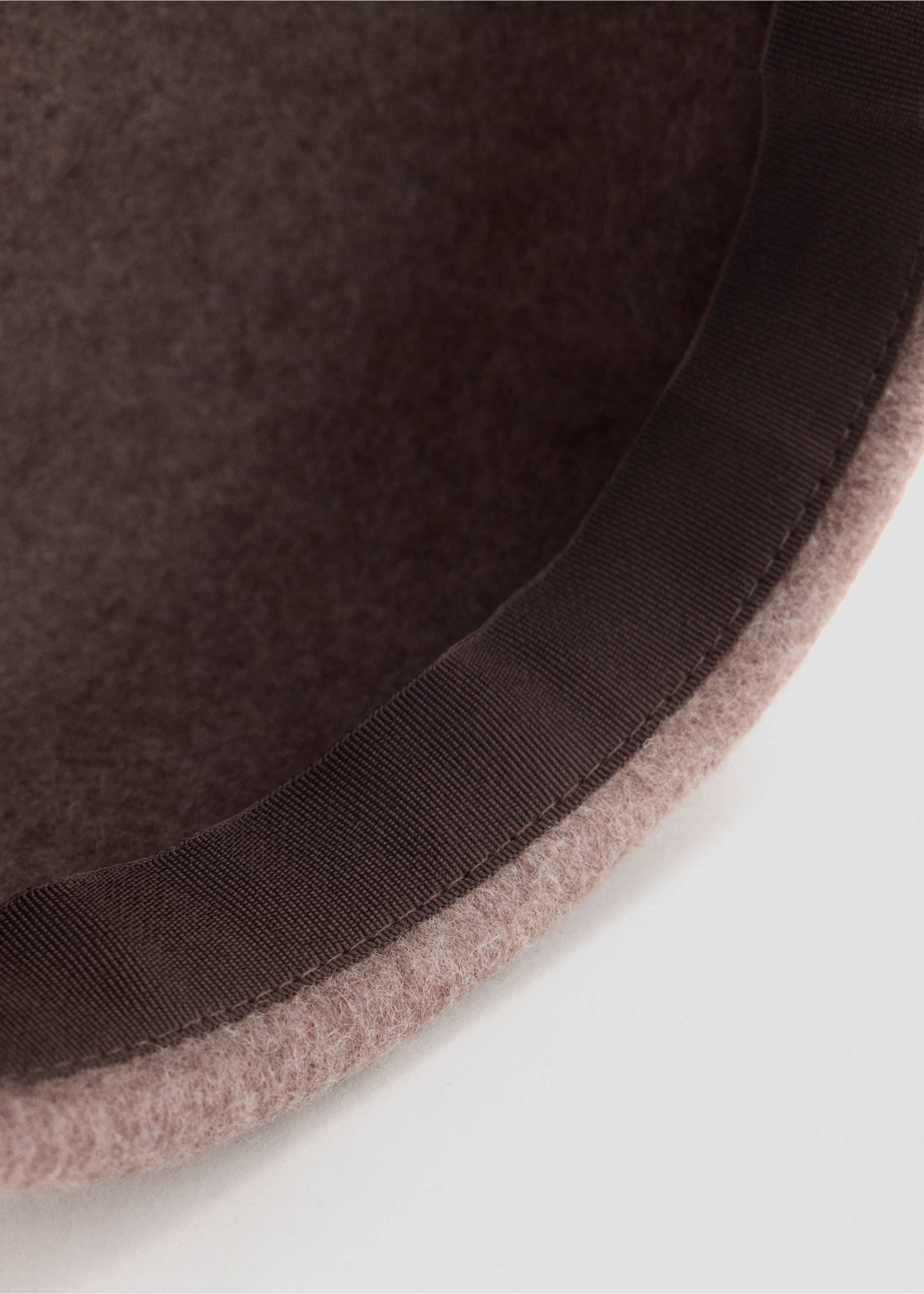 Sombrero 100% lana - Detalle del artículo 2, Marrón medio. Ref: 37065979-00.