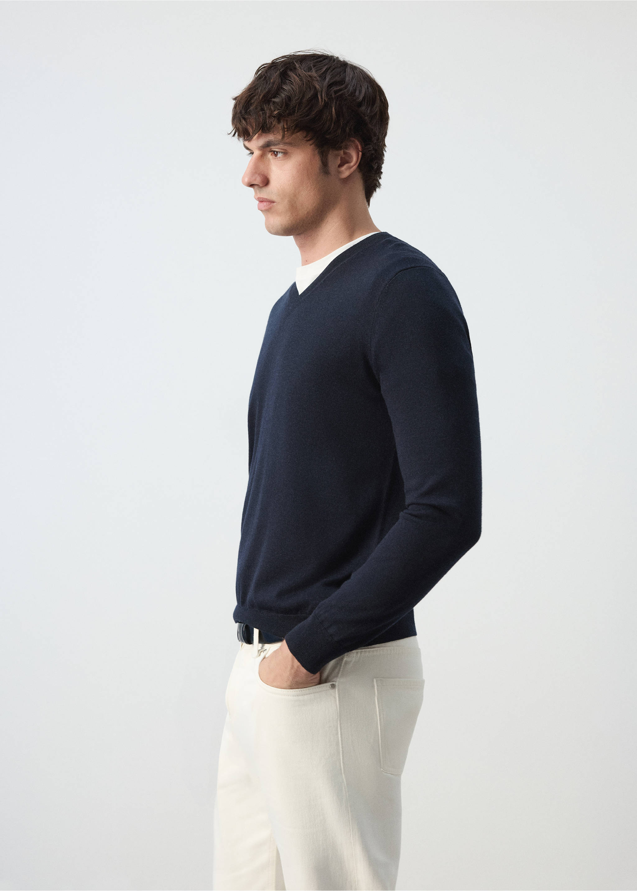 Pull willyv-i - Détail de l'article 2, Bleu marine. Ref: 37065980-00.