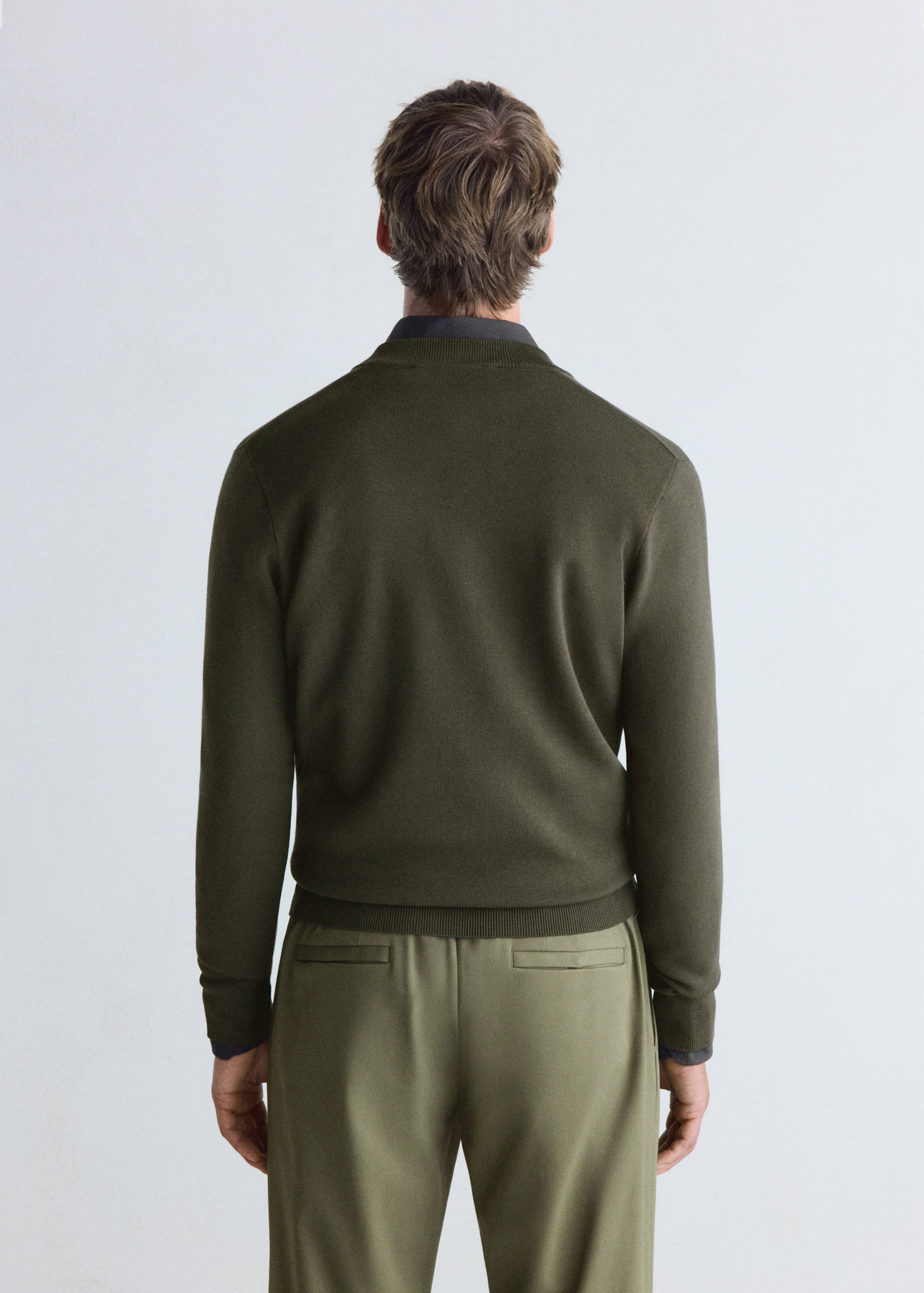 Cardigan luxusc - Reverse of the article