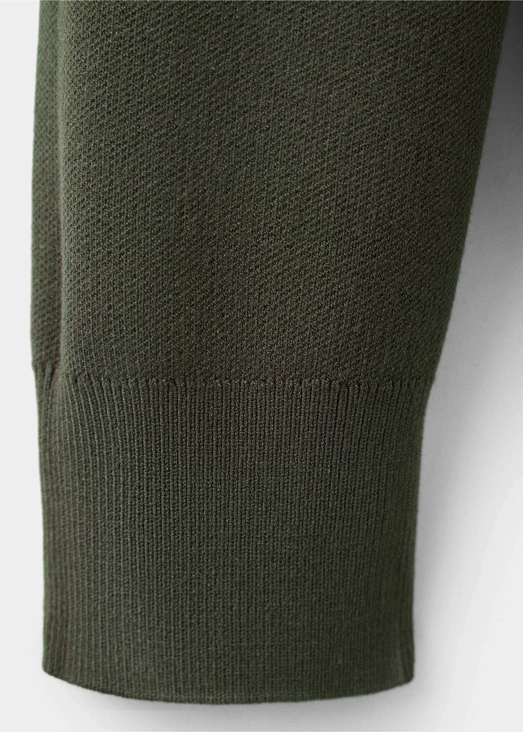 Cardigan luxusc - Details of the article 0, Dark Green. Ref: 37065981-00.