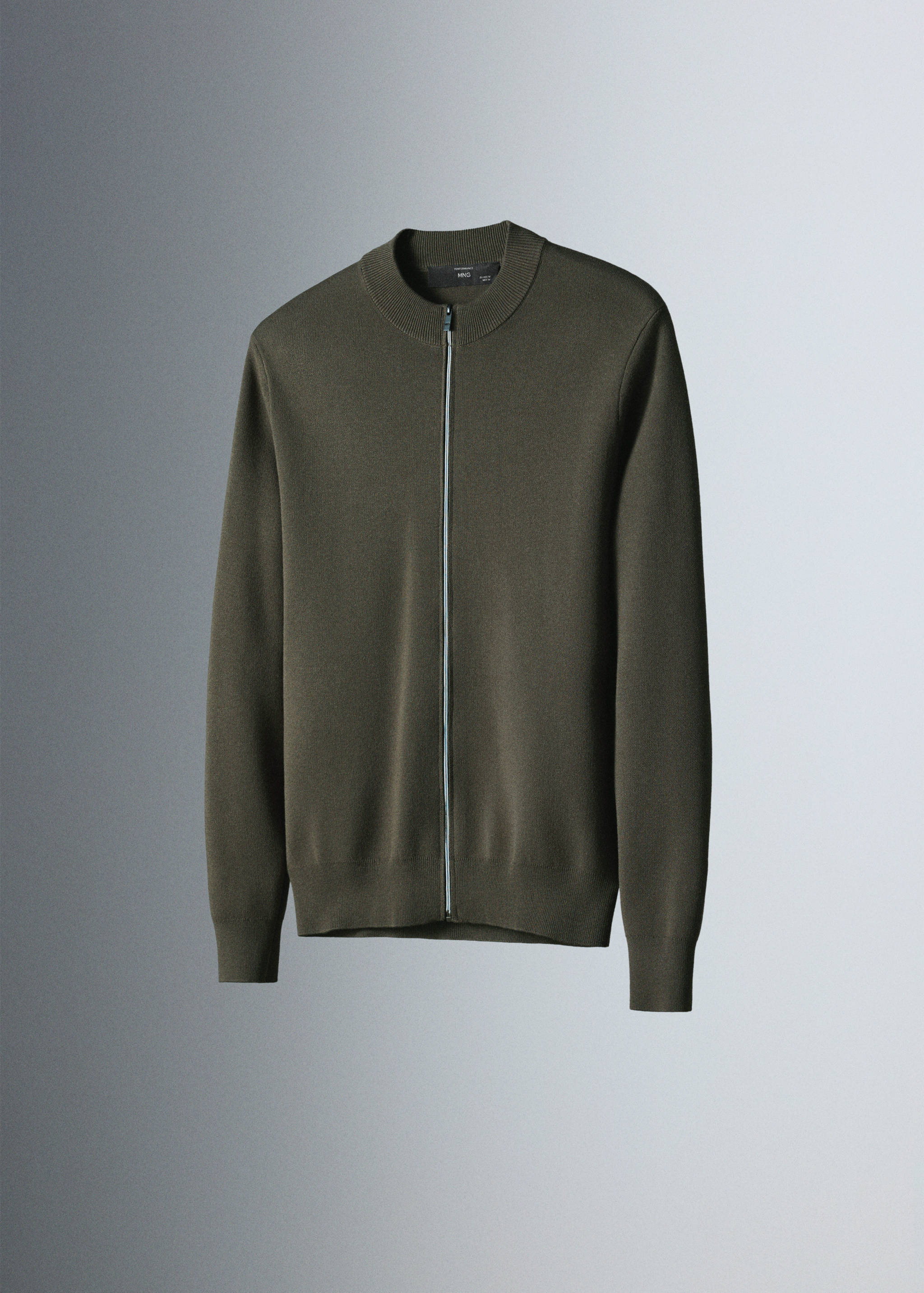 Comfort stretch knit cardigan - Details of the article 5