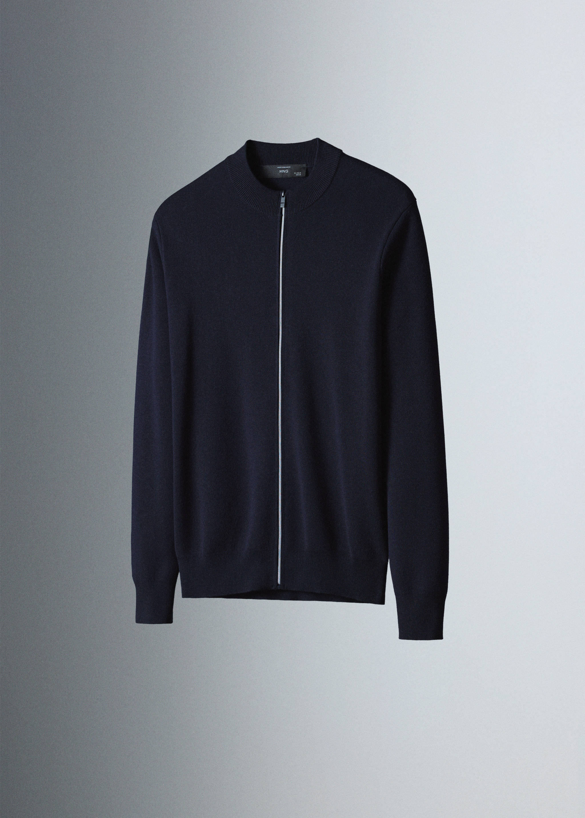 Comfort stretch knit cardigan - Details of the article 5