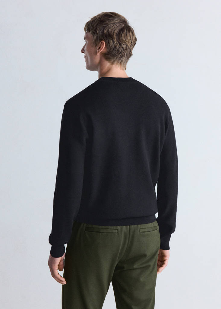 Comfort stretch knit cardigan - thumbnail 3