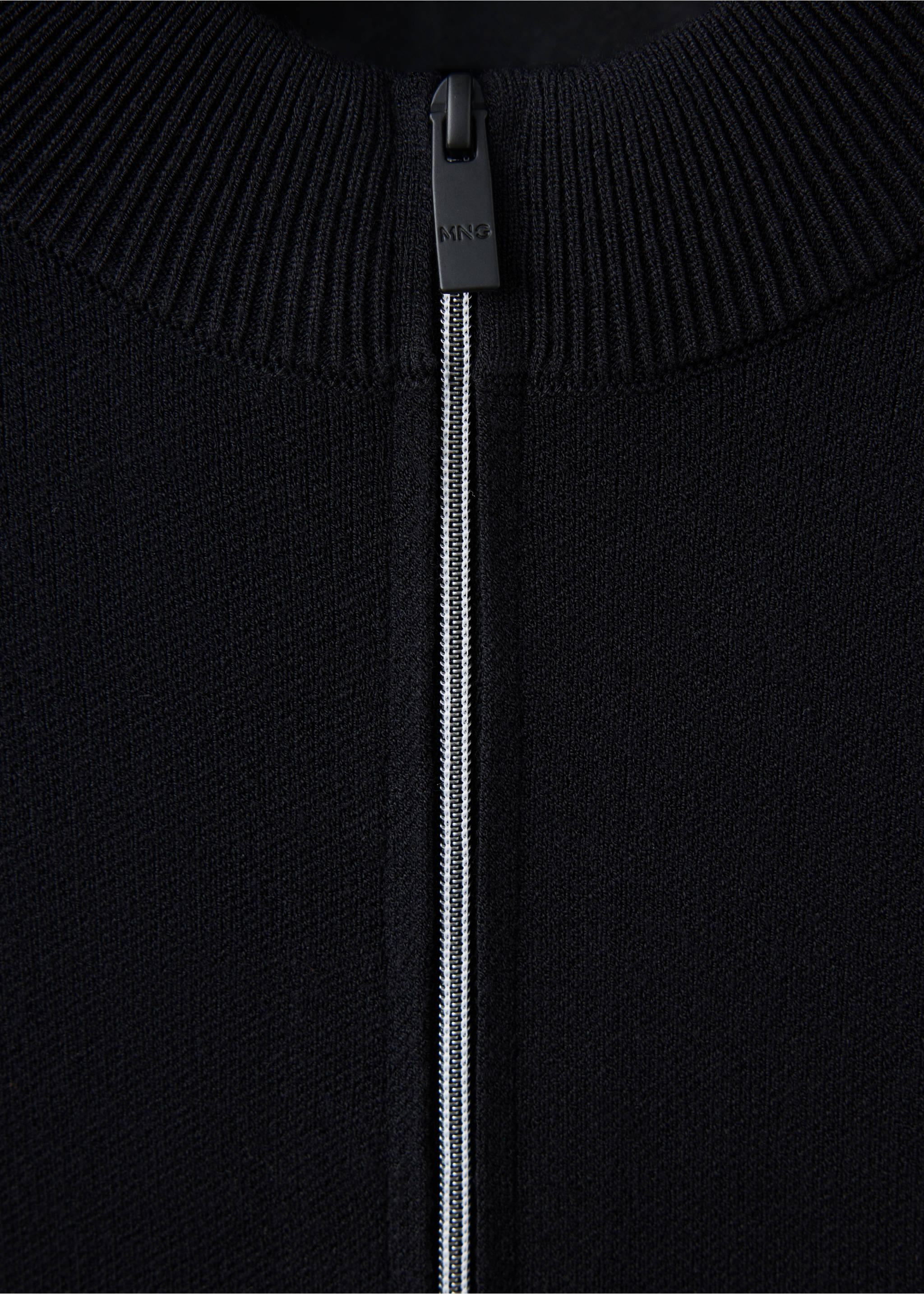 Cardigan luxusc - Details of the article 8, Black. Ref: 37065981-00.