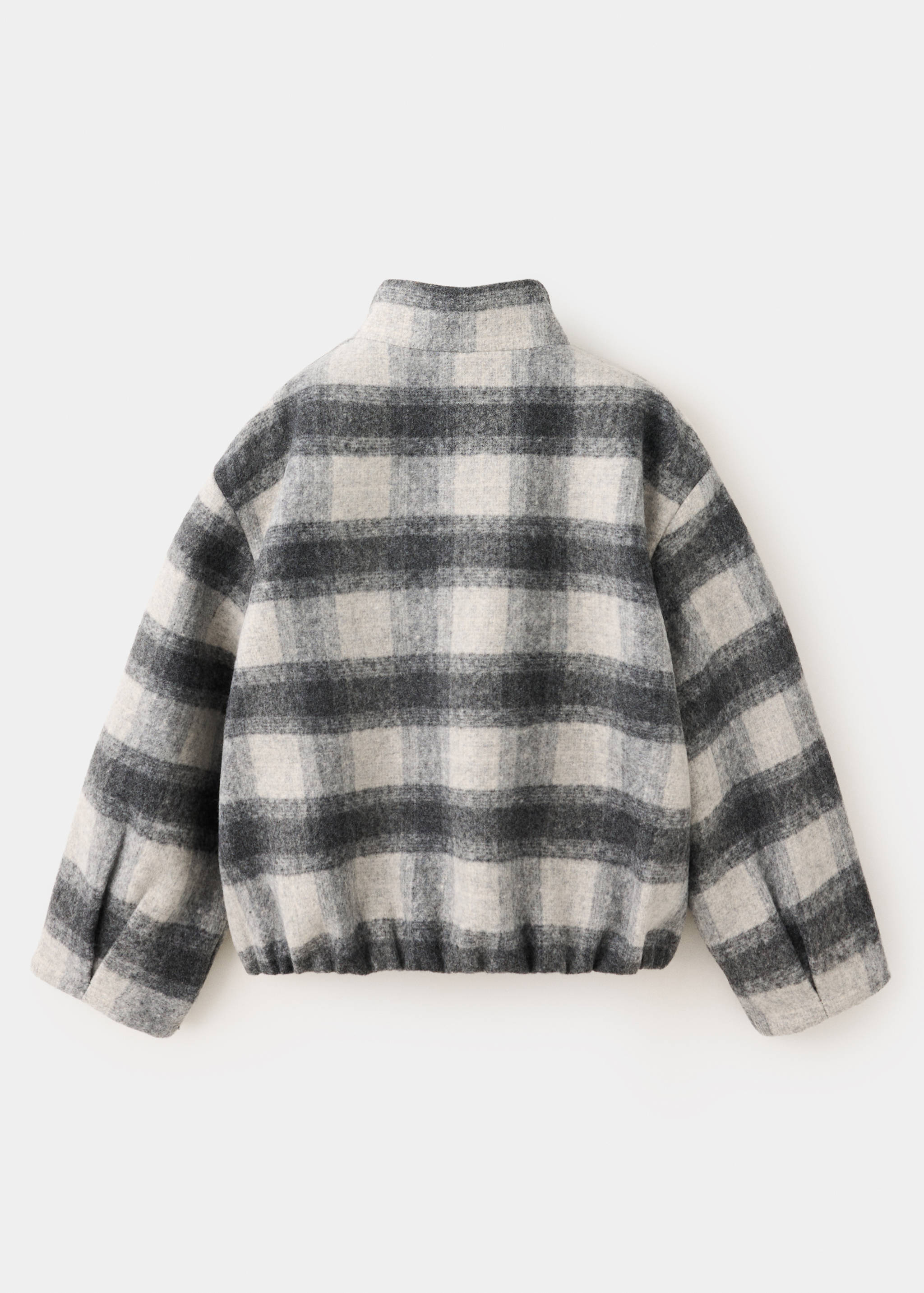 Veste bomber carreaux - Verso de l’article