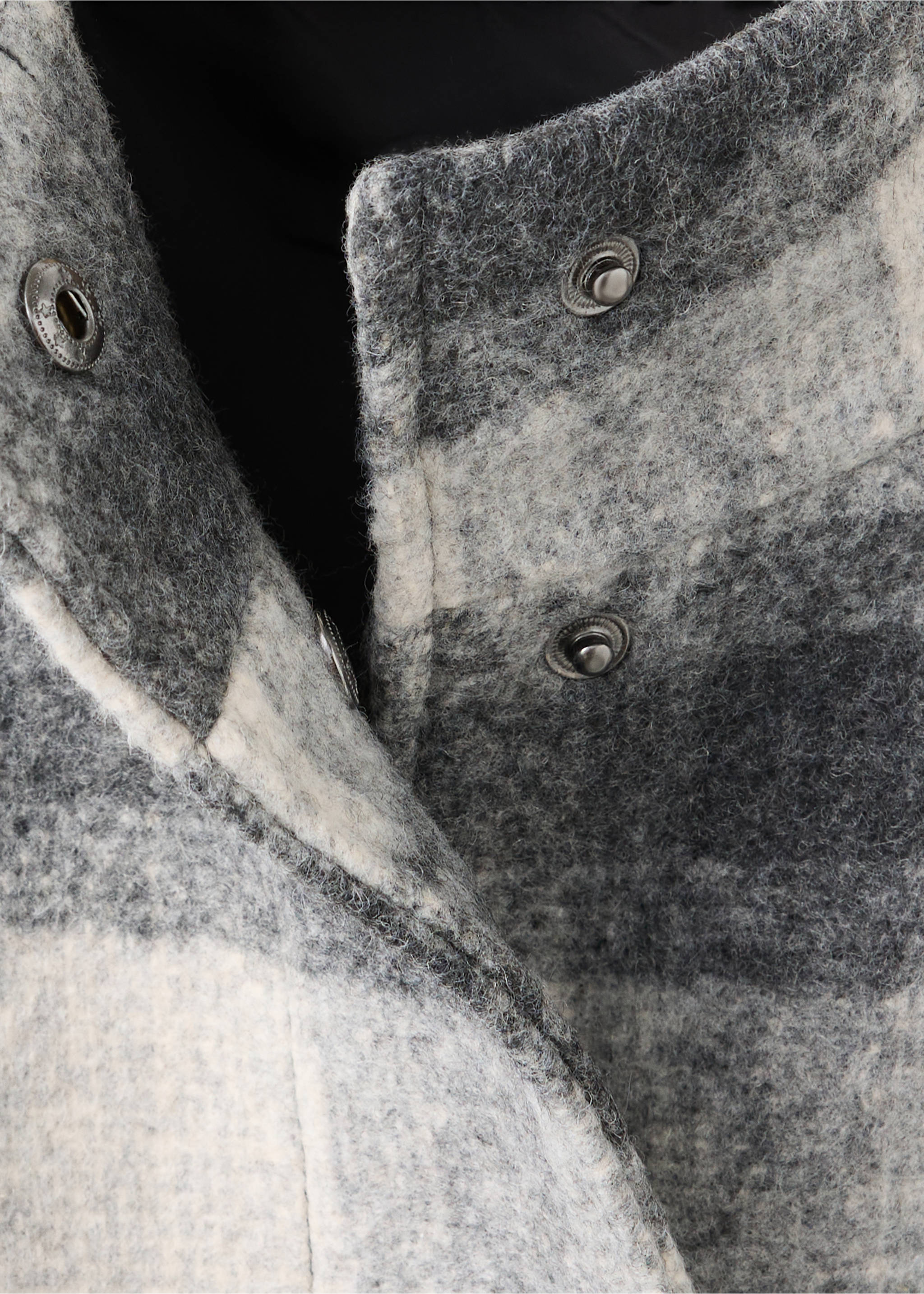 Veste bomber carreaux - Détail de l'article 8, Gris. Ref: 37065983-00.