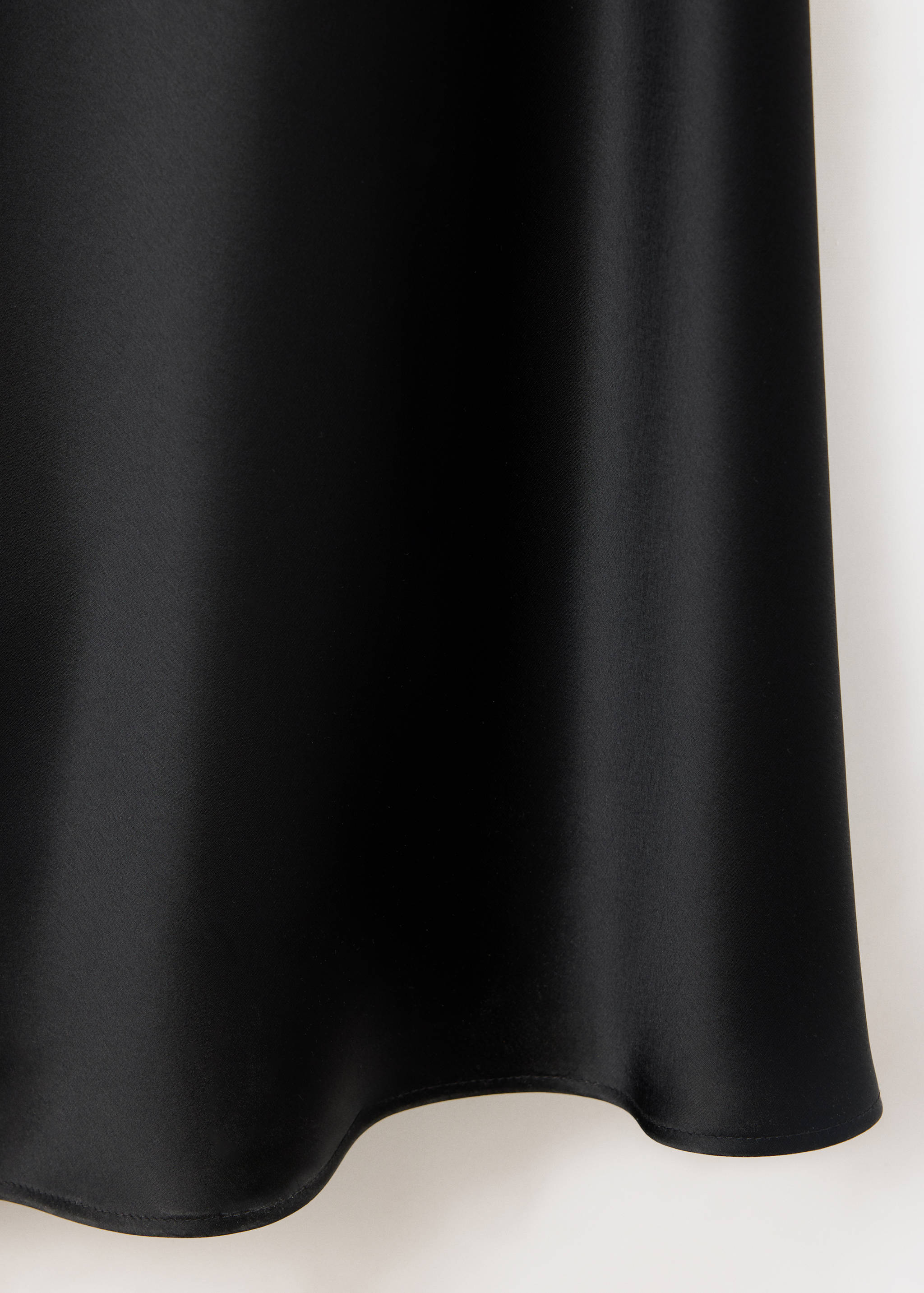 Satin dress with beaded straps - Details of the article 0
