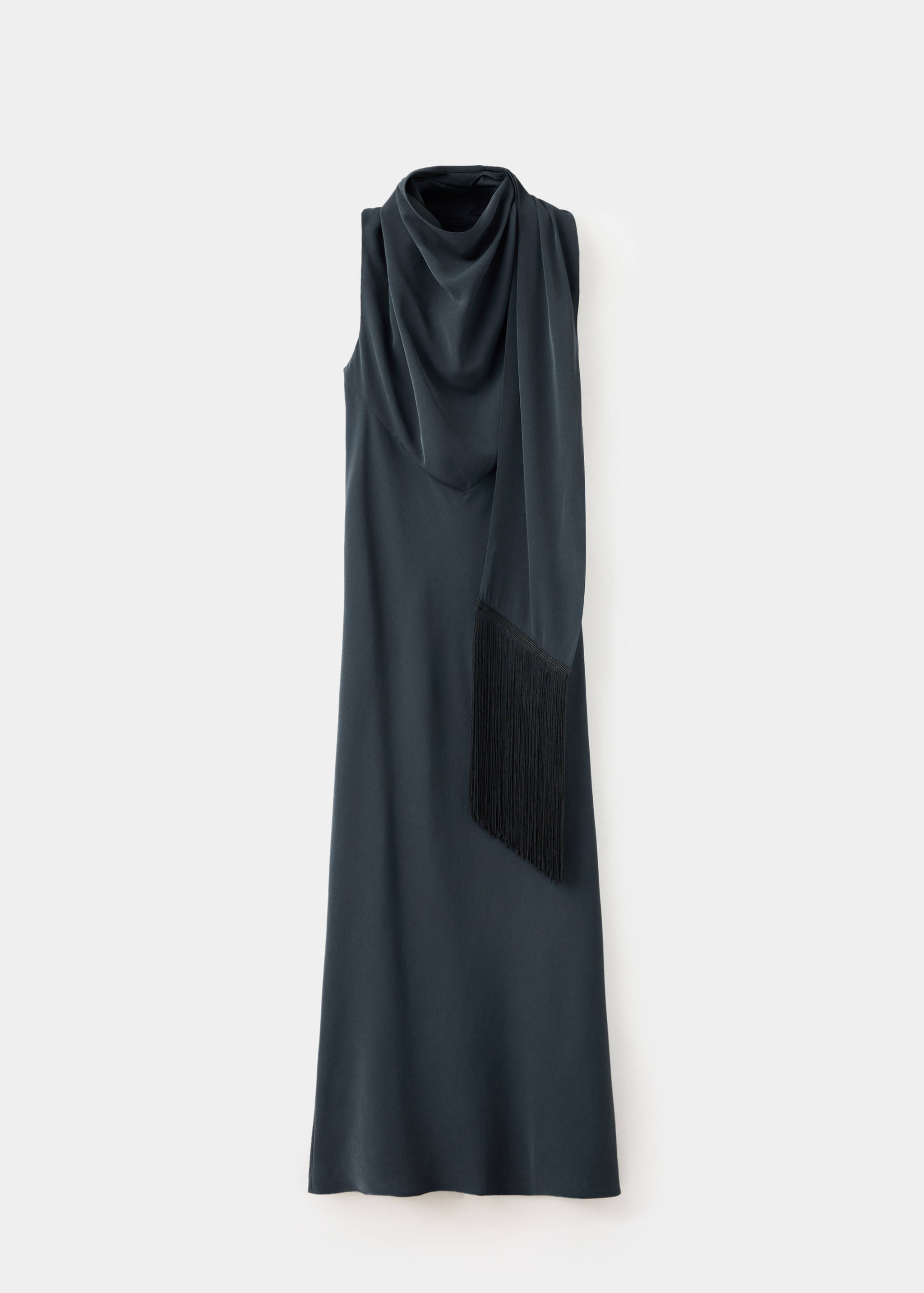 Draped fringe dress - Article without model