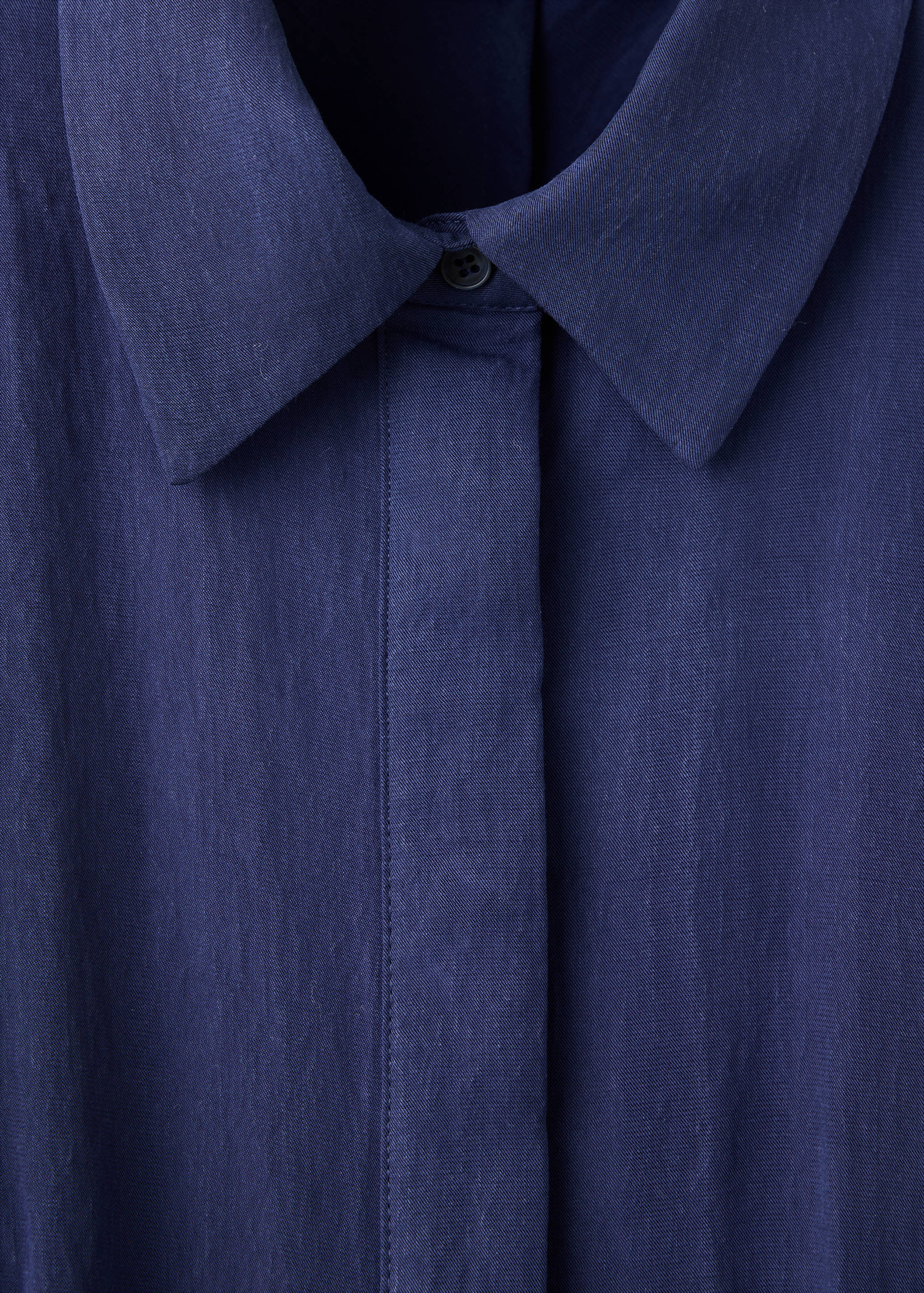 Lyocell shirt dress - Details of the article 8