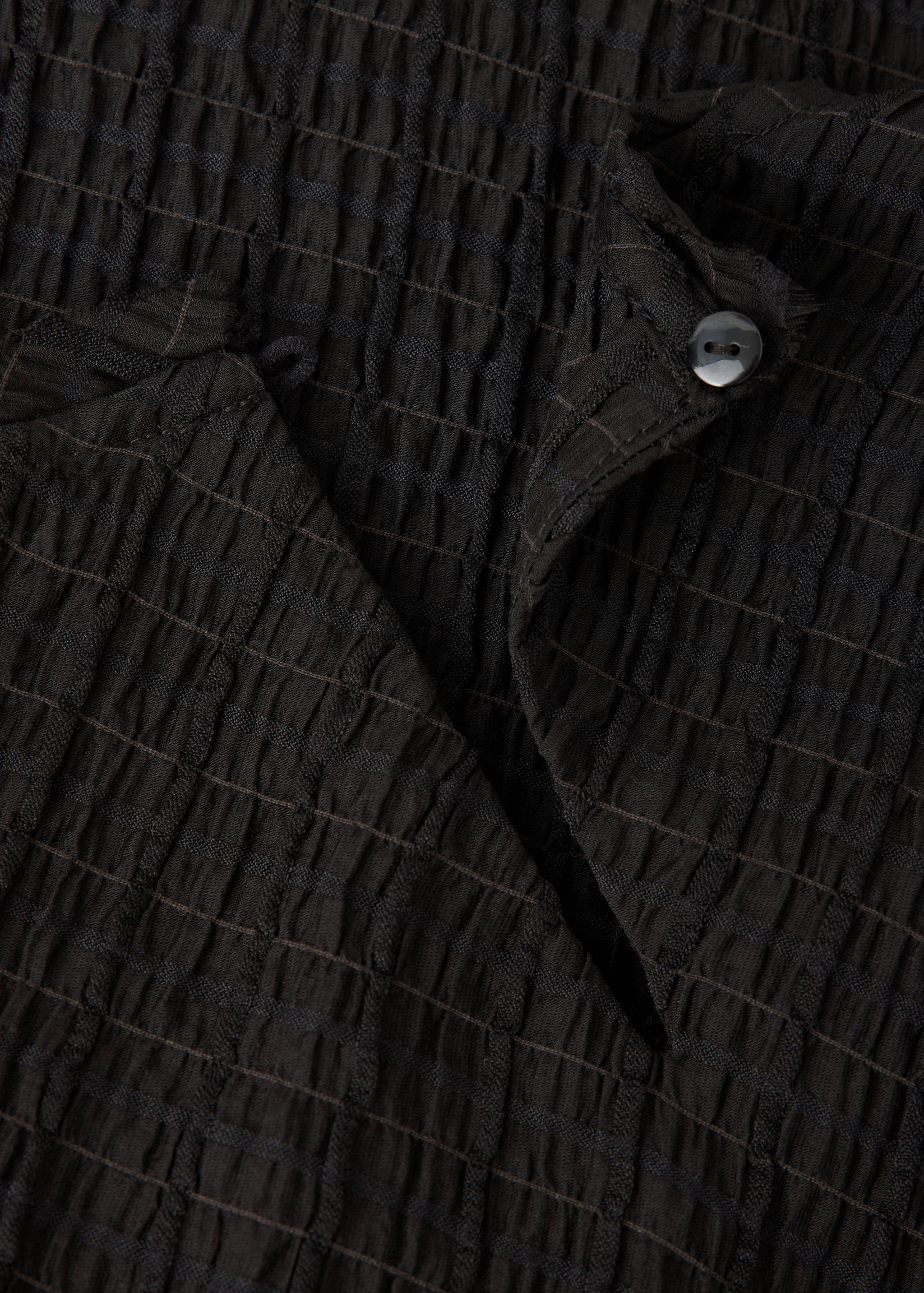 Ruched dress with belt - Details of the article 0