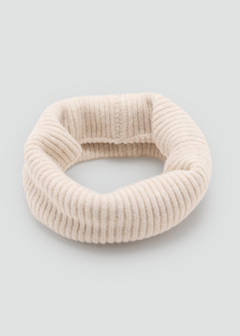 Knit scarf — Sand 3