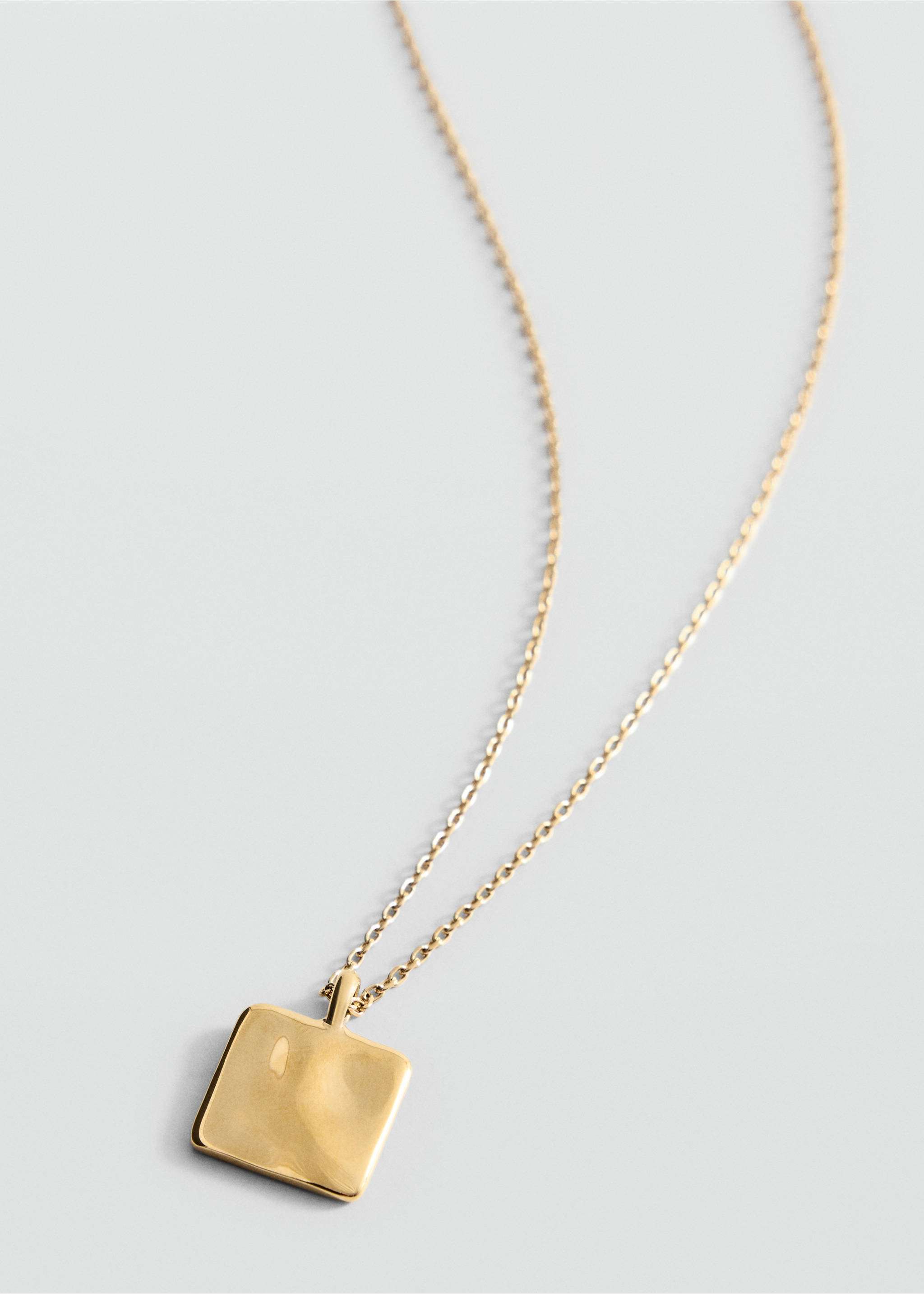 Bead chain necklace - Medium plane, Gold. Ref: 37065992-00.