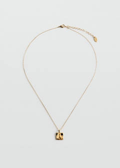 Stainless steel bead necklace — Gold 1