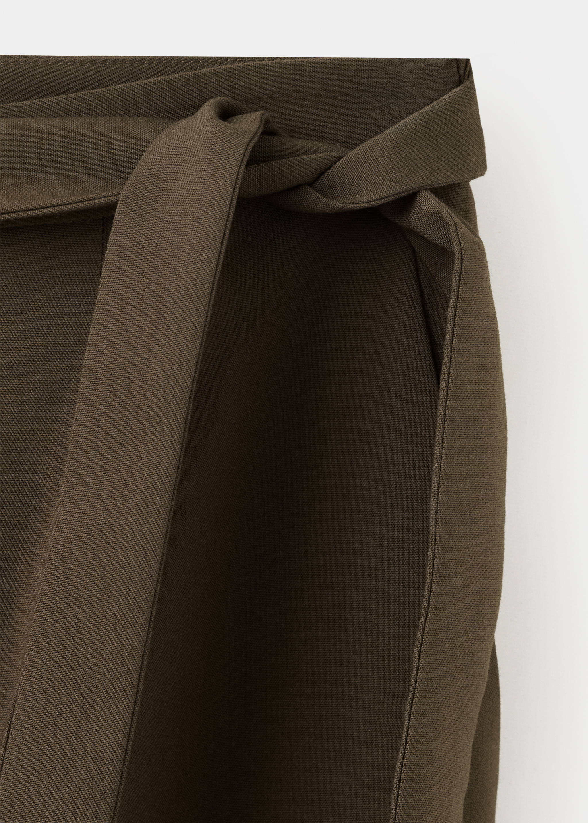 Bow straight trousers - Details of the article 0