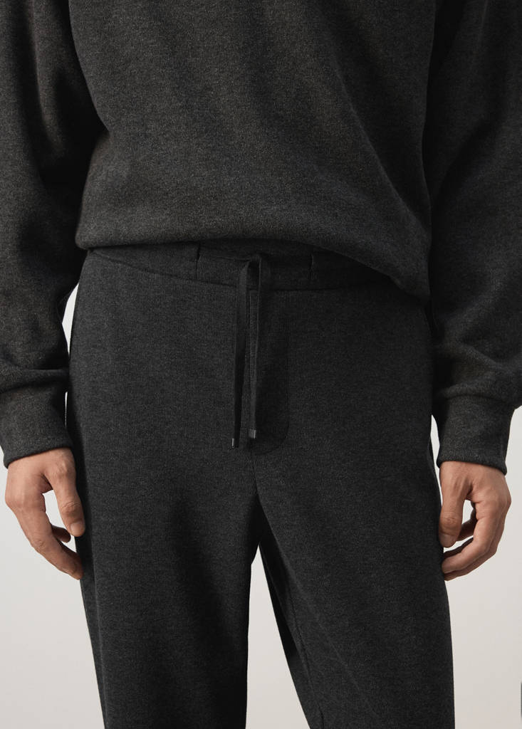 Joggers with elasticated waistband and drawstring - thumbnail 5