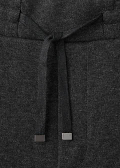 Joggers with elasticated waistband and drawstring — Dark Grey 8