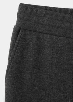 Joggers with elasticated waistband and drawstring — Dark Grey 9
