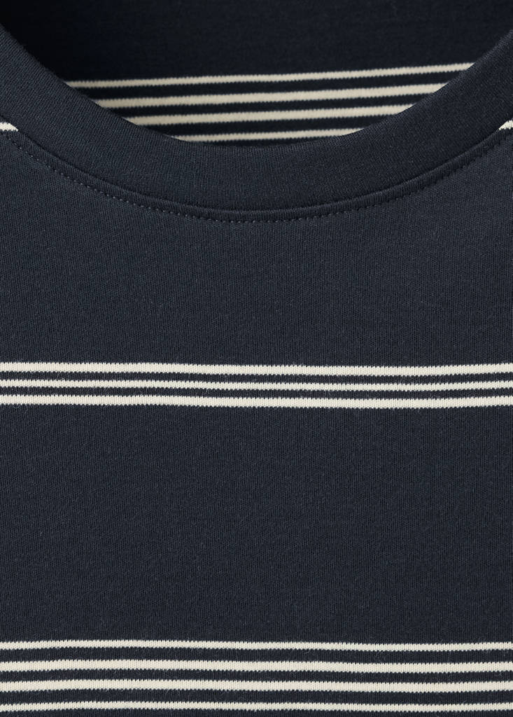 100% cotton striped t-shirt - thumbnail 7