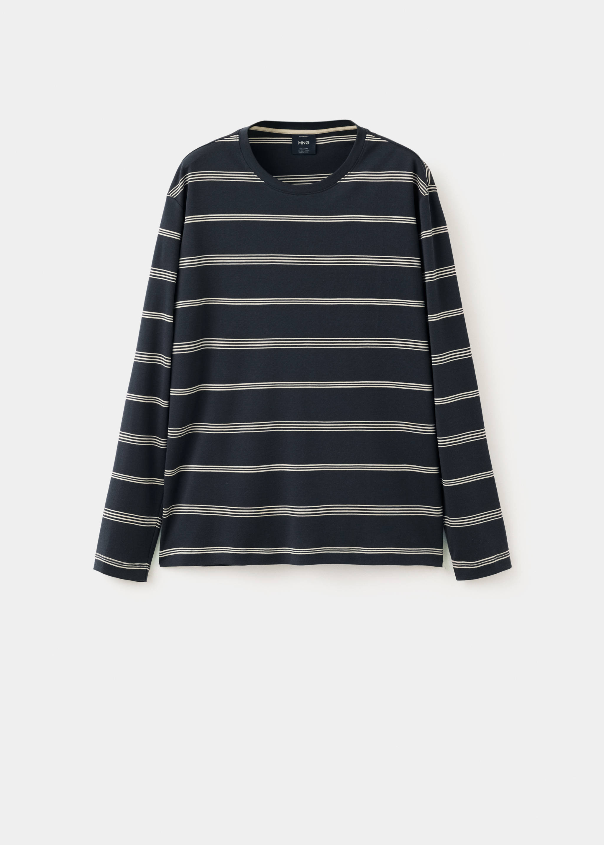 100% cotton striped t-shirt - Article without model
