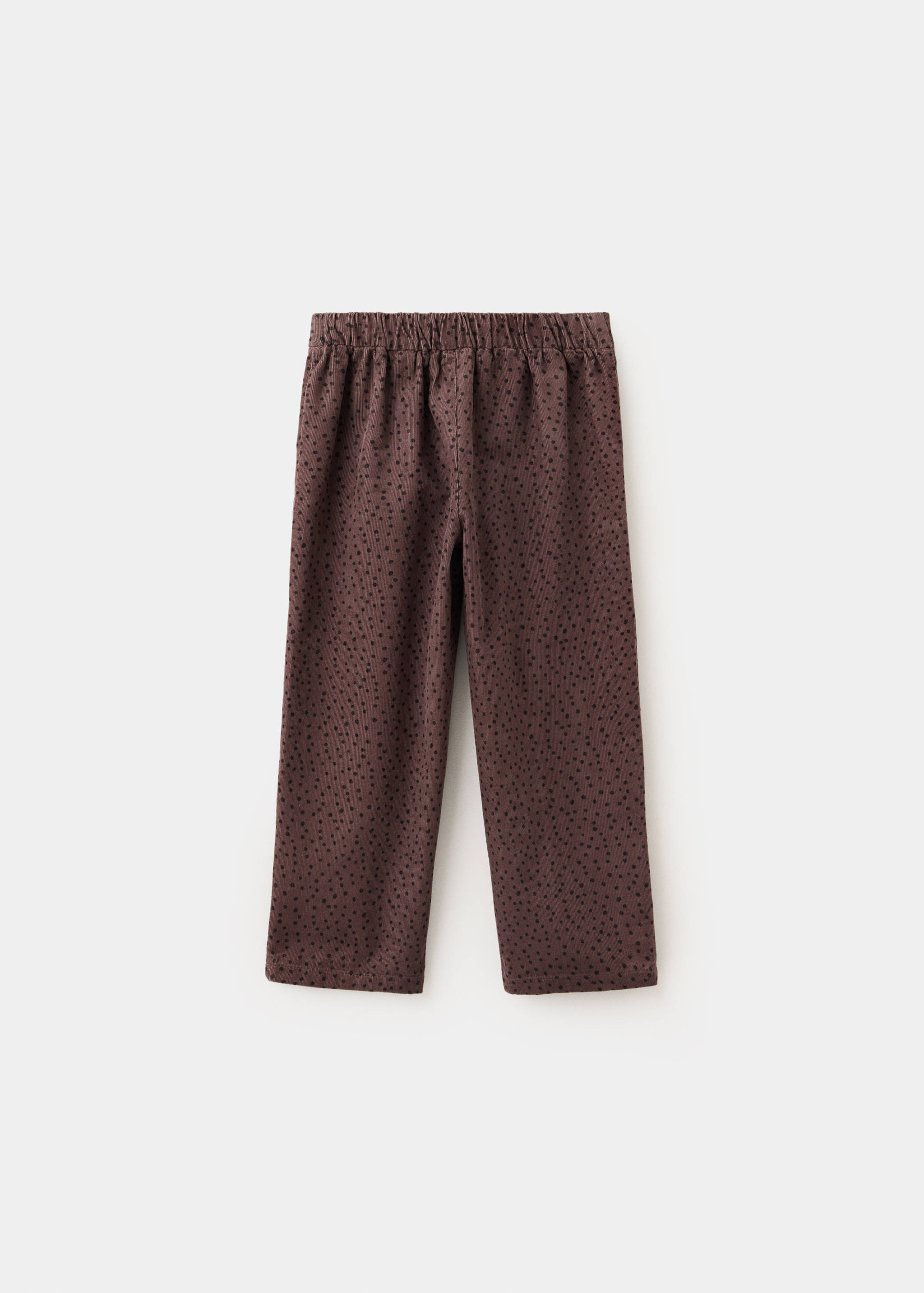 Pantalón pana topos - Reverso del artículo
