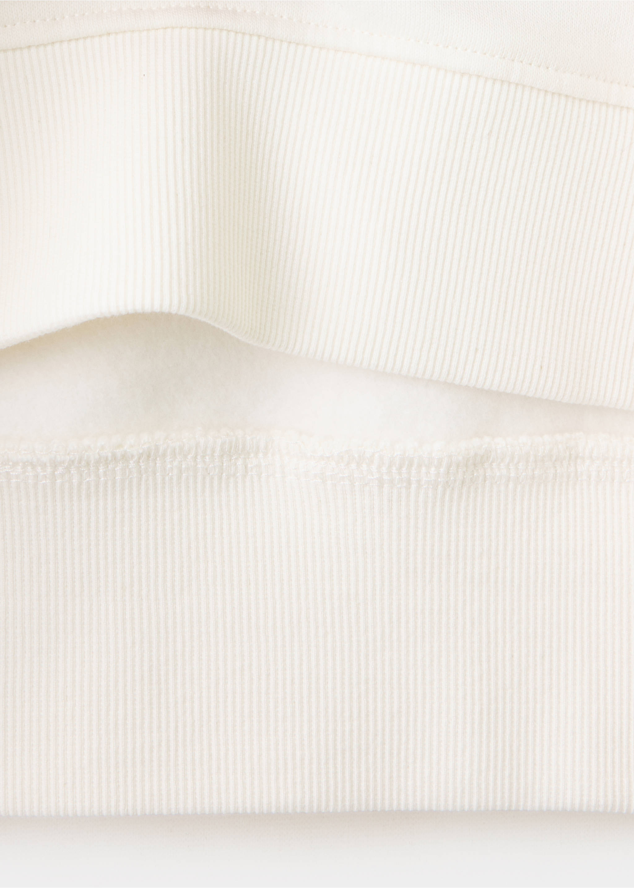Printed sweatshirt 100% cotton - Details of the article 0, Off White. Ref: 37066003-00.