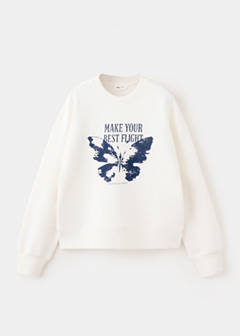 Printed sweatshirt 100% cotton — Off White 1