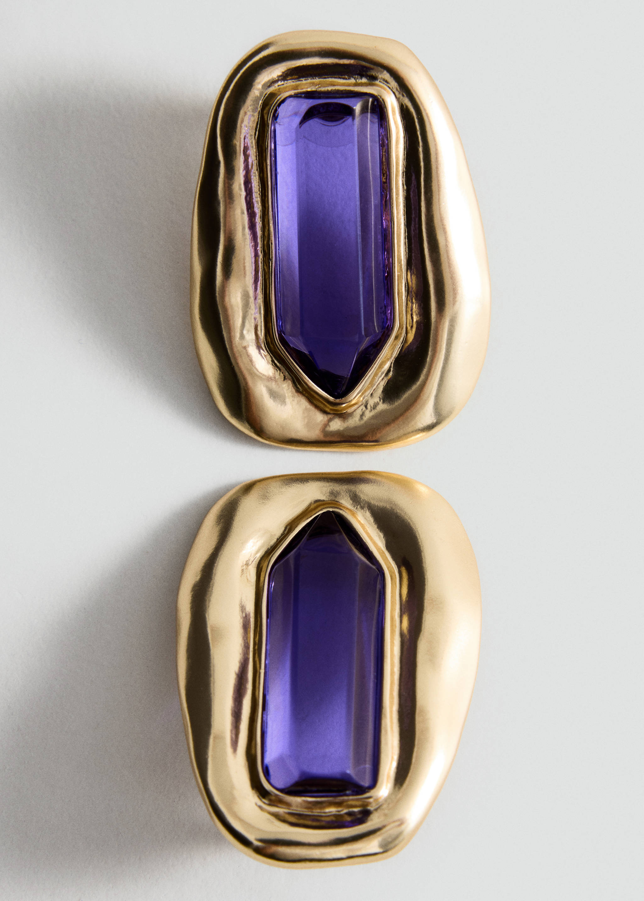 Volume relief earrings - Details of the article 1