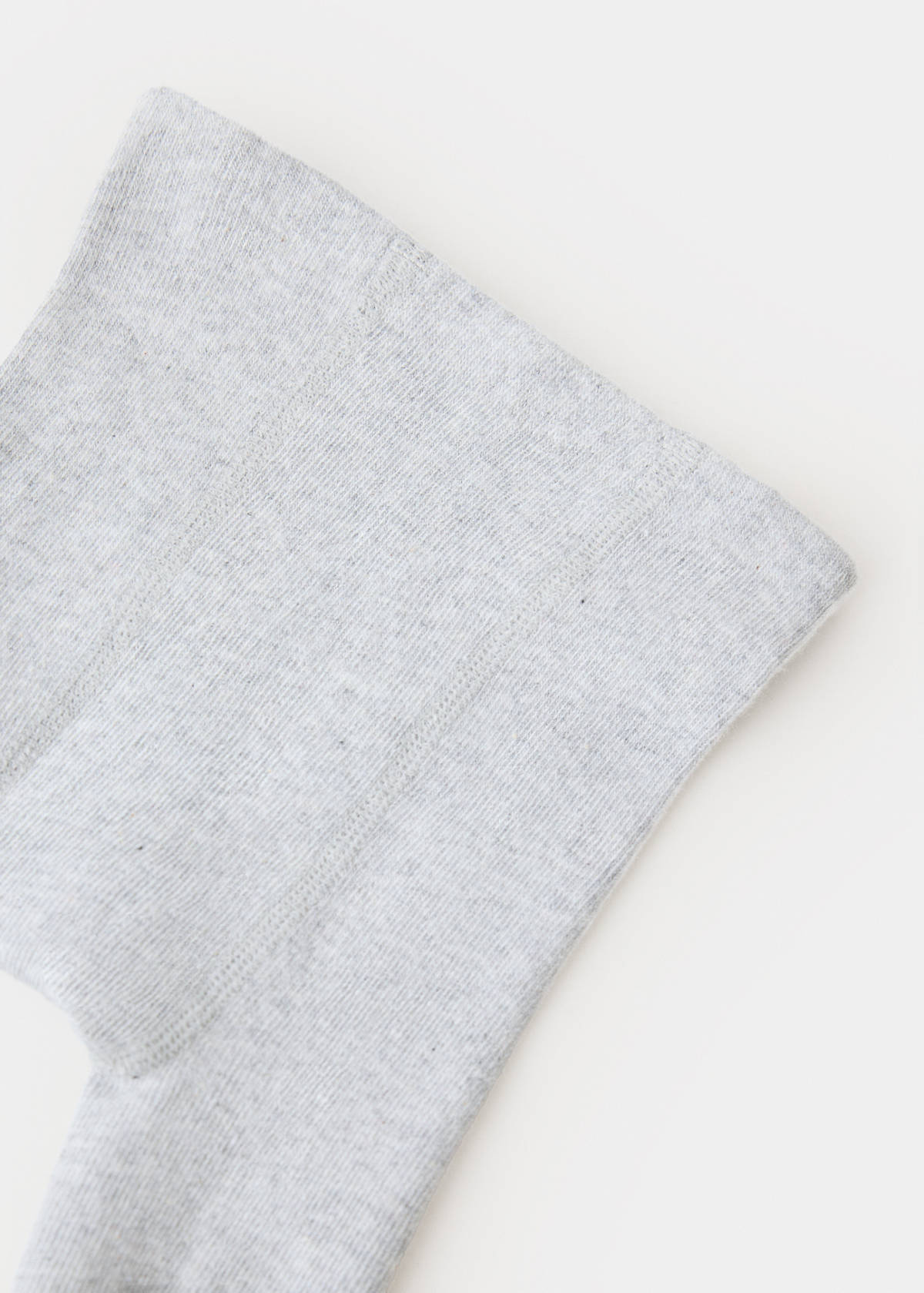 Knitted tights — Light Heather Grey