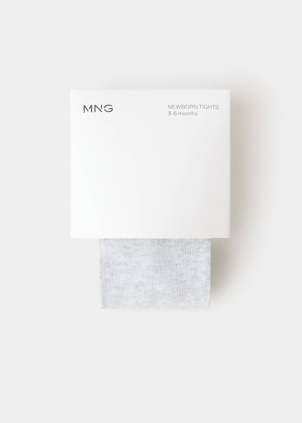 Knitted tights — Light Heather Grey