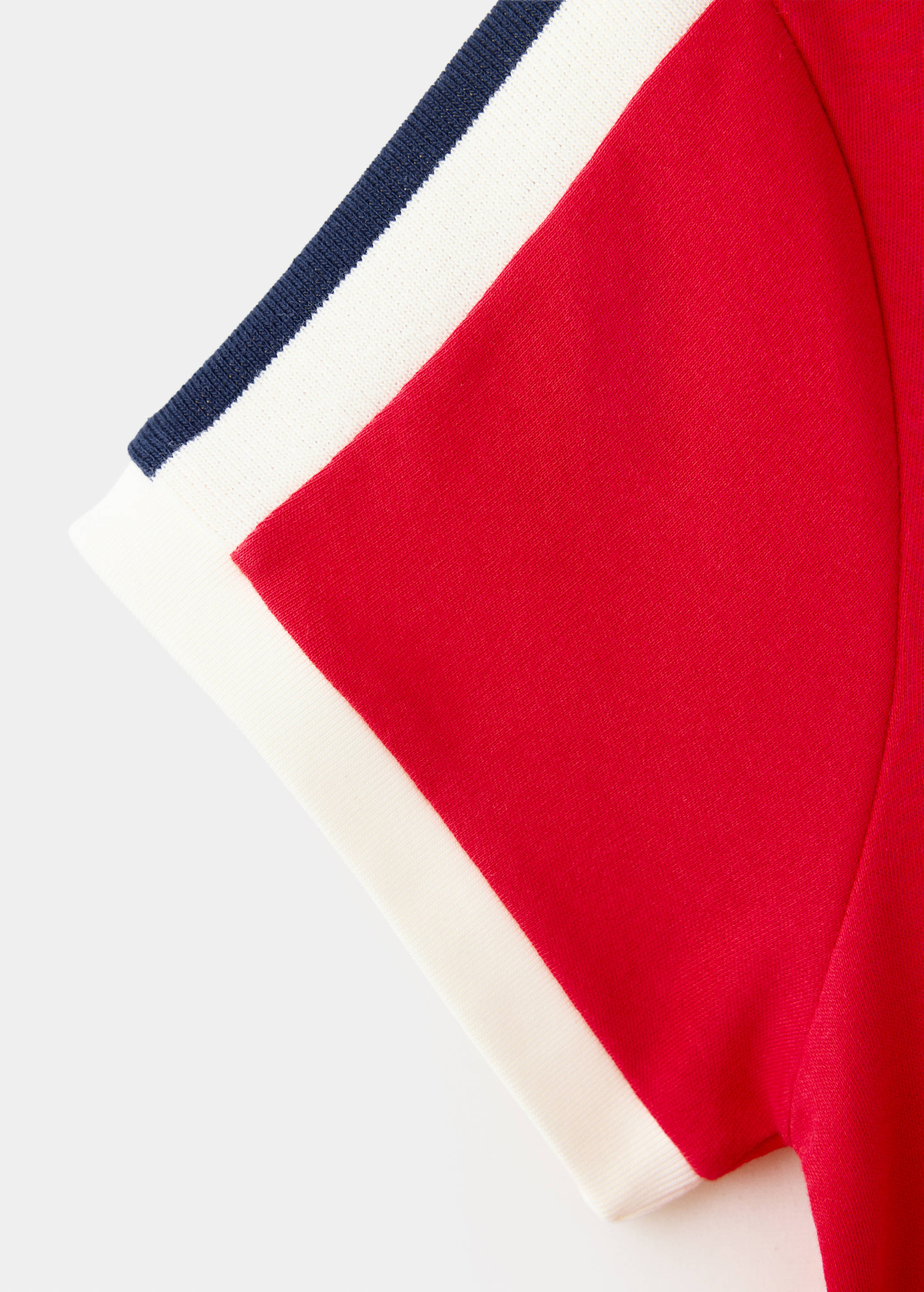 T-shirt détails contrastants - Détail de l'article 0