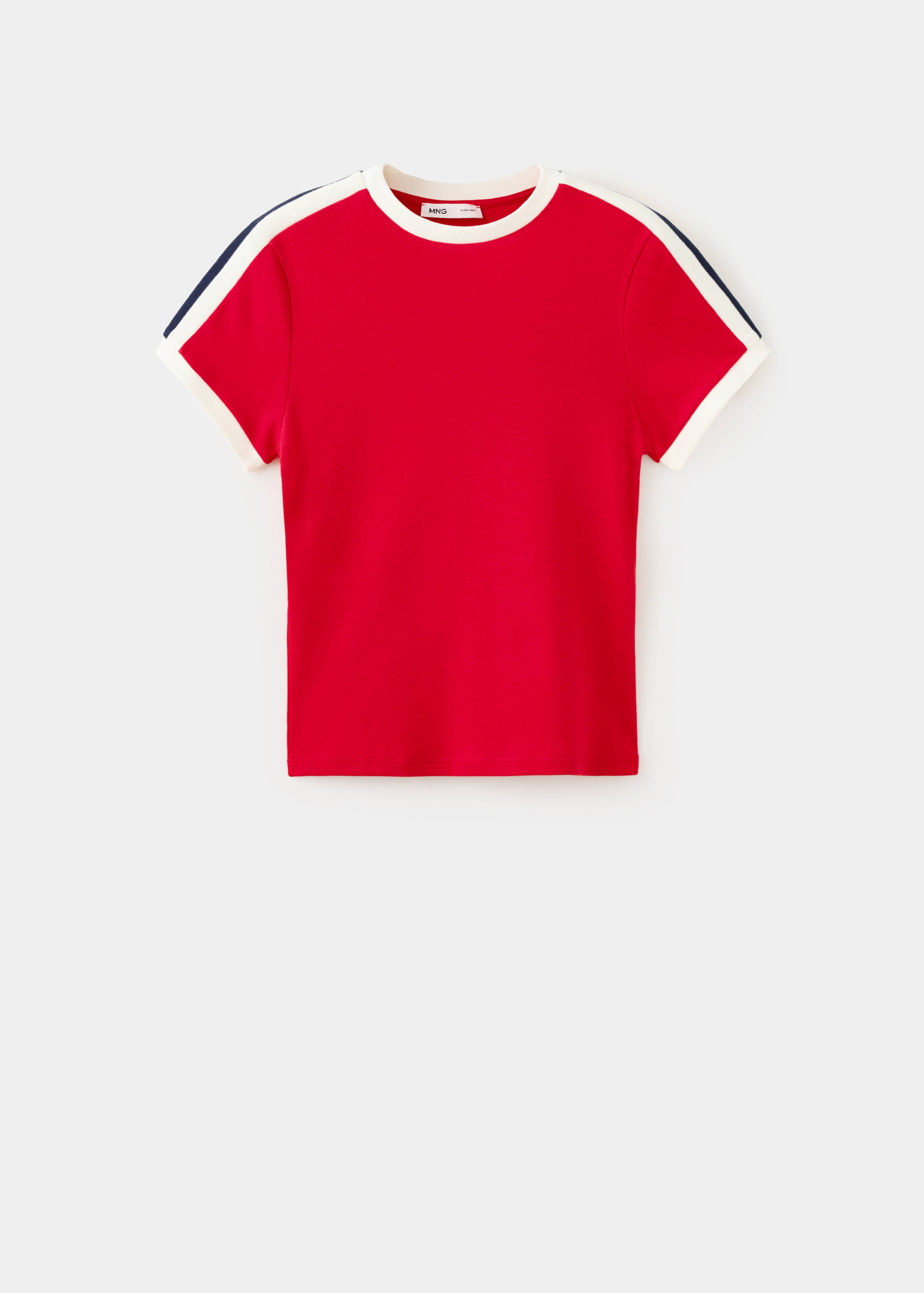 T-shirt détails contrastants - Article sans modèle