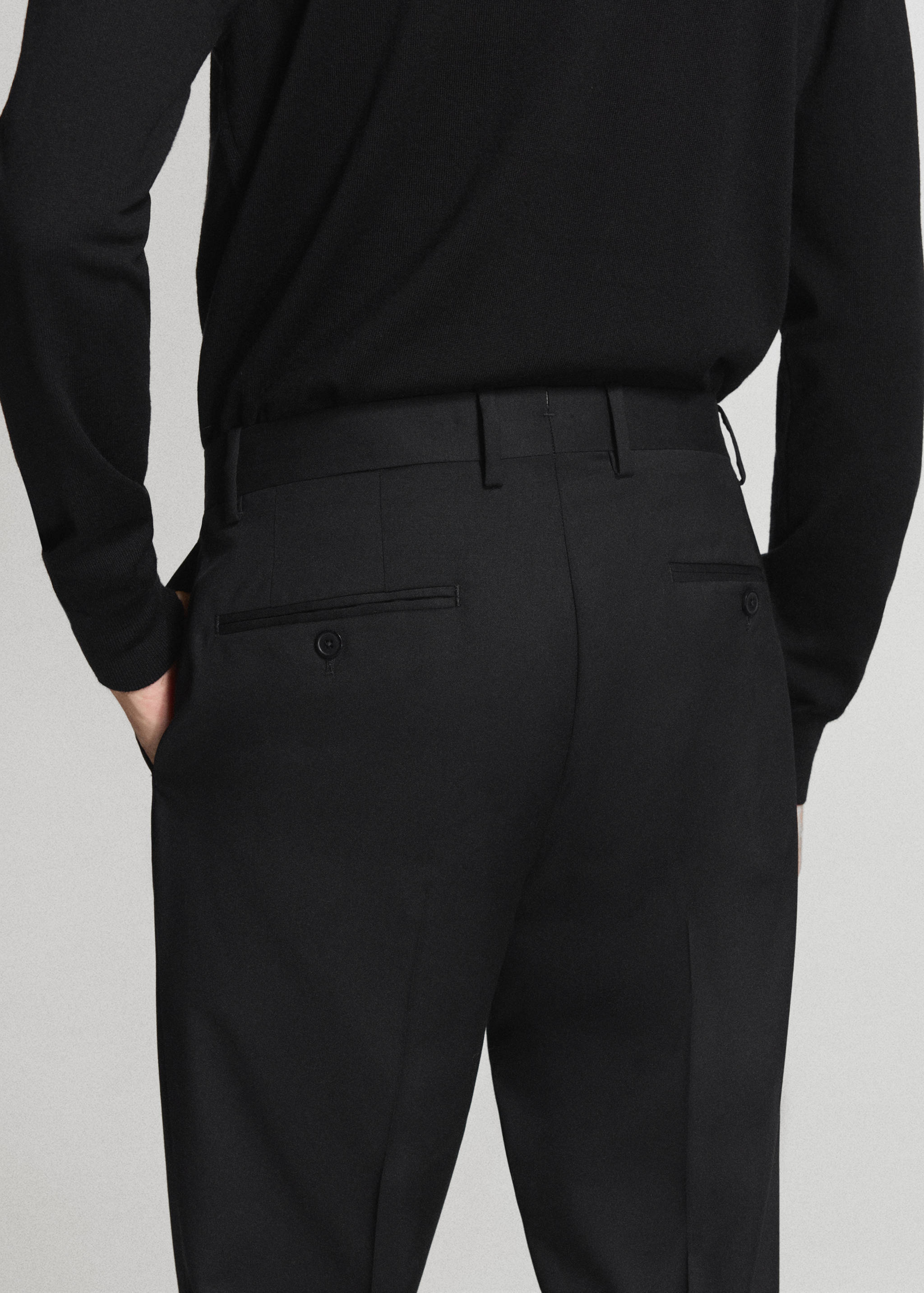 Pantalon costume Turín 100 % laine - Détail de l'article 3
