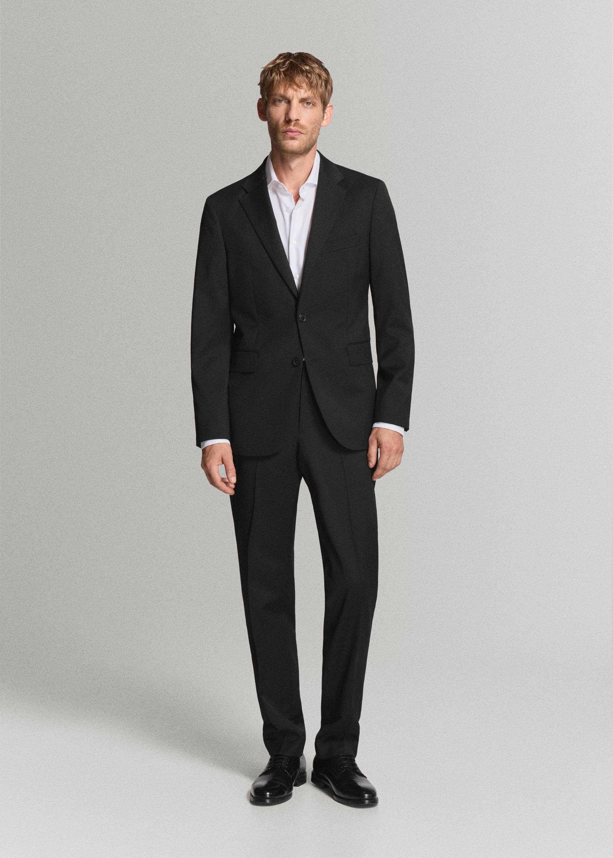 Pantalón traje Turín 100% lana - Plano general