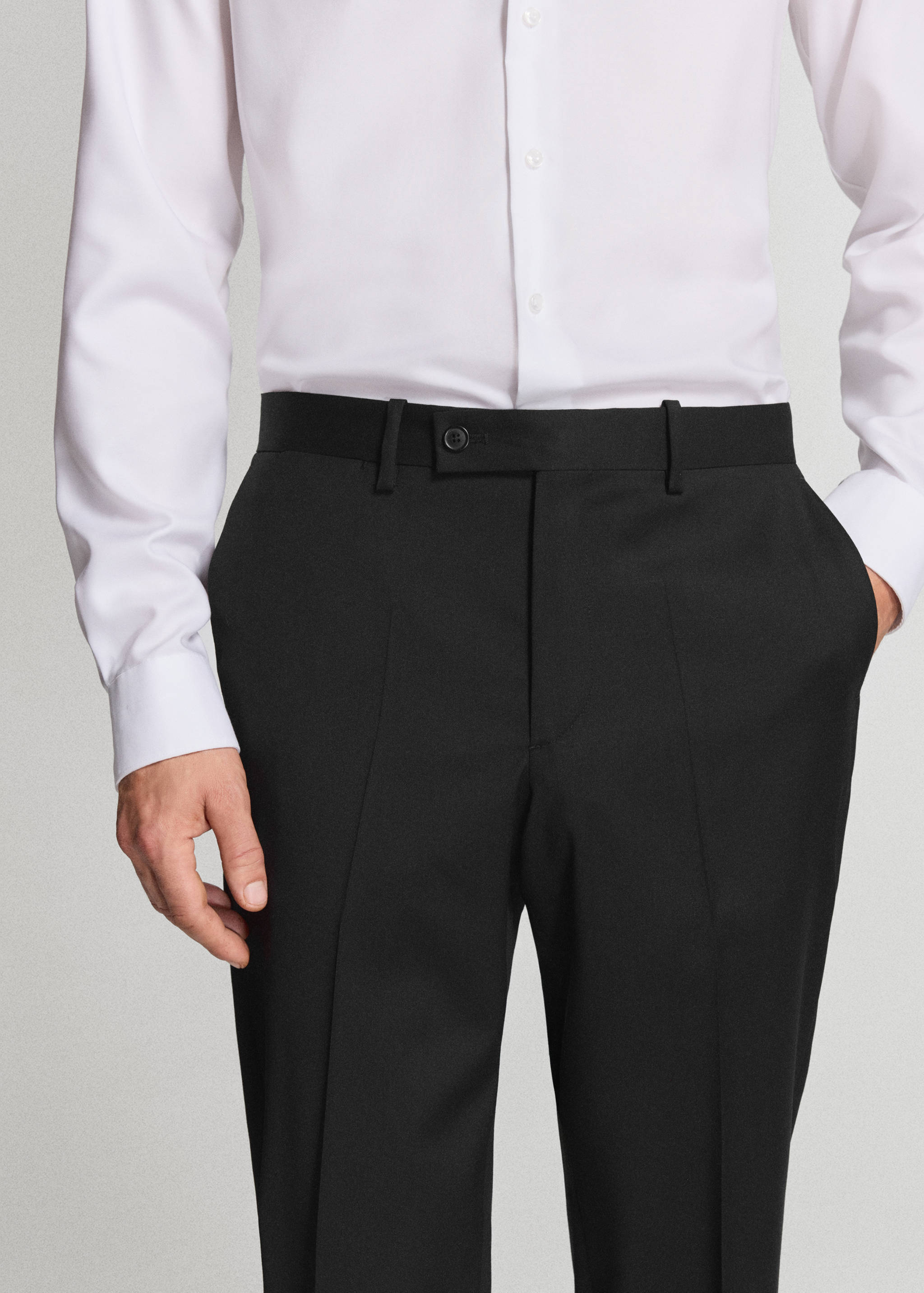 Pantalón traje Turín 100% lana - Detalle del artículo 1