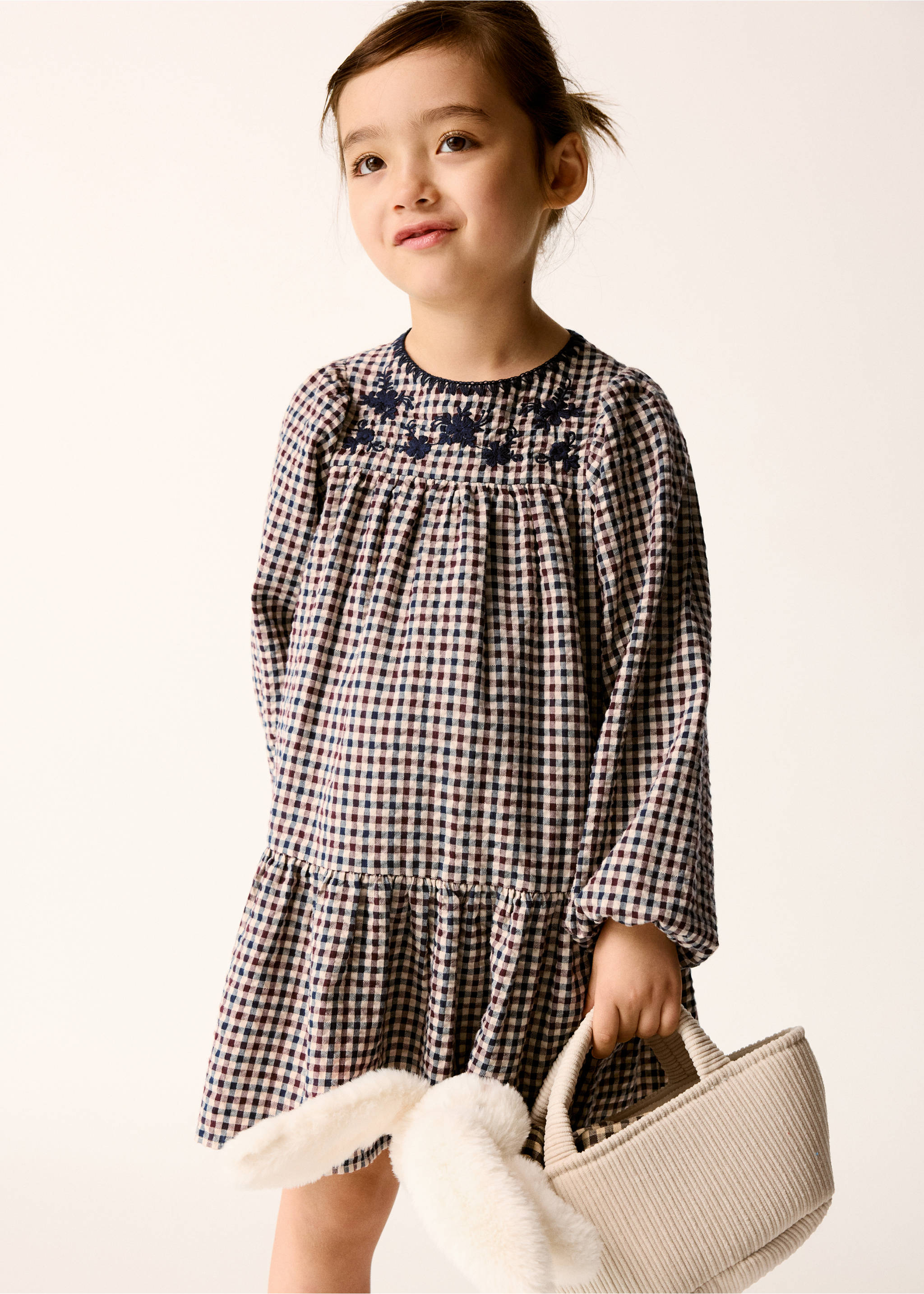 Corduroy teddy bag - General plane, Sand. Ref: 37066324-00.