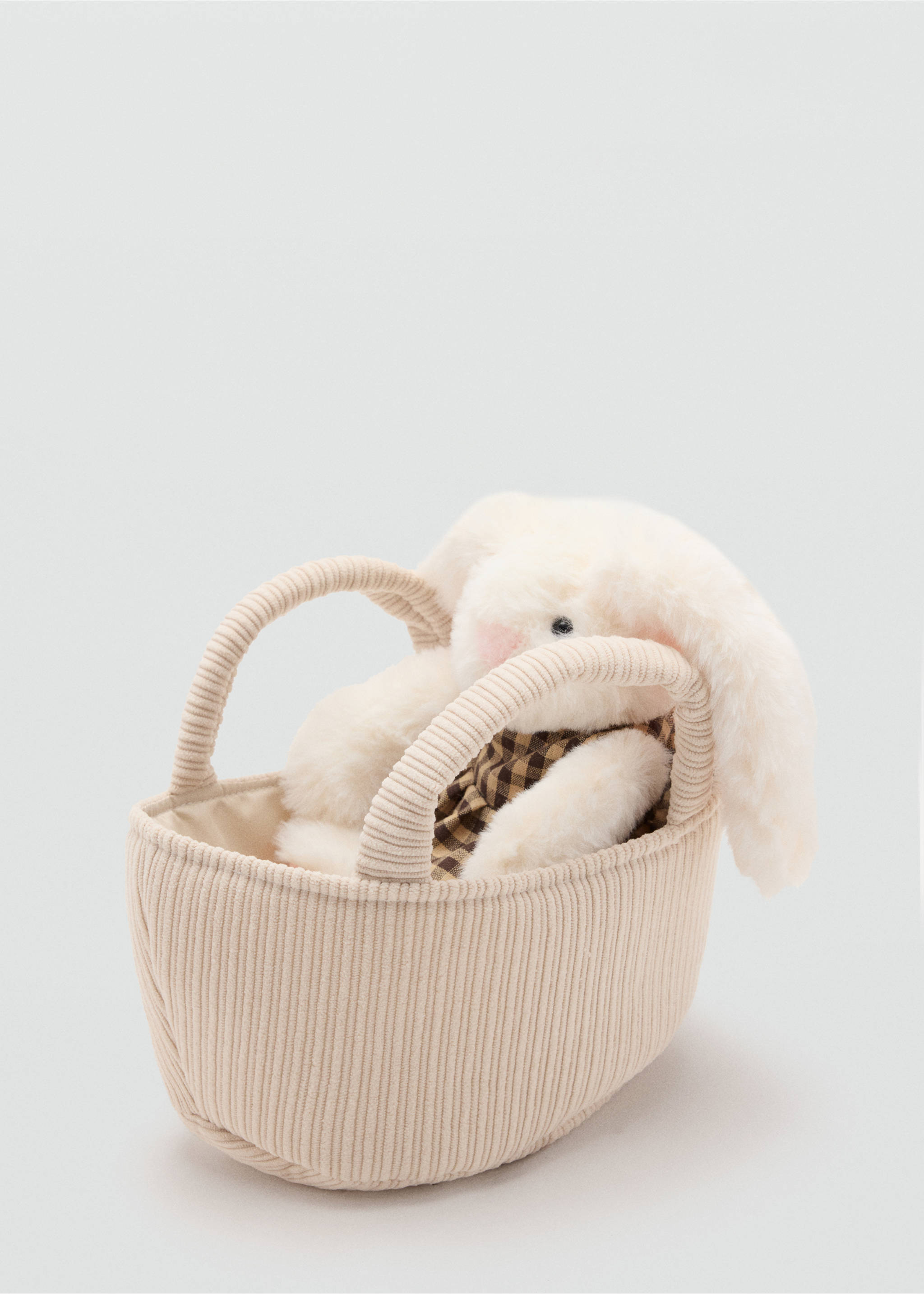 Bag basket - Medium plane, Sand. Ref: 37066324-00.