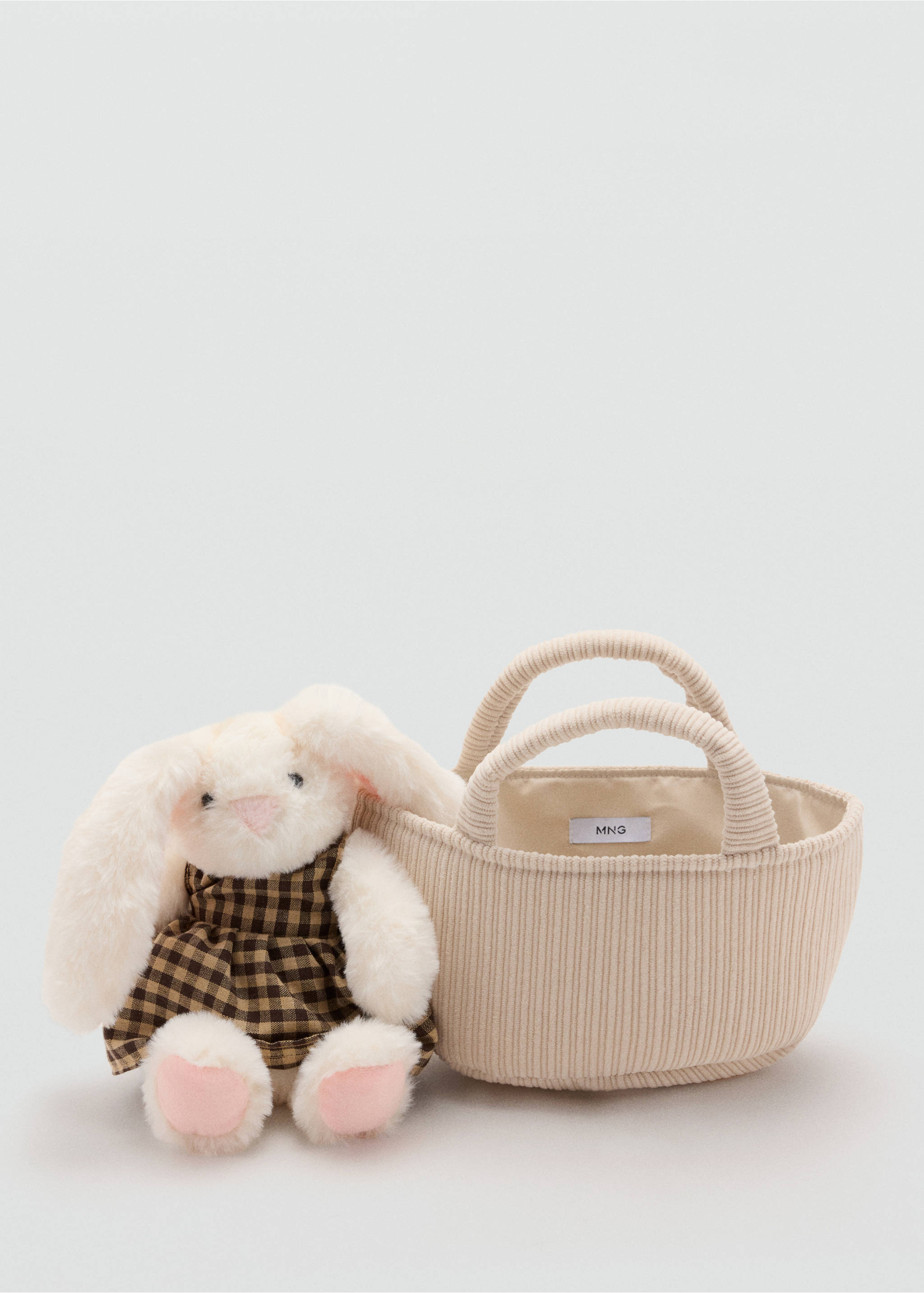 Bag basket - Details of the article 2, Sand. Ref: 37066324-00.