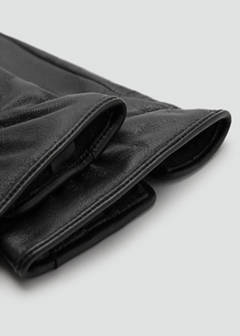 Leather gloves — Black 3