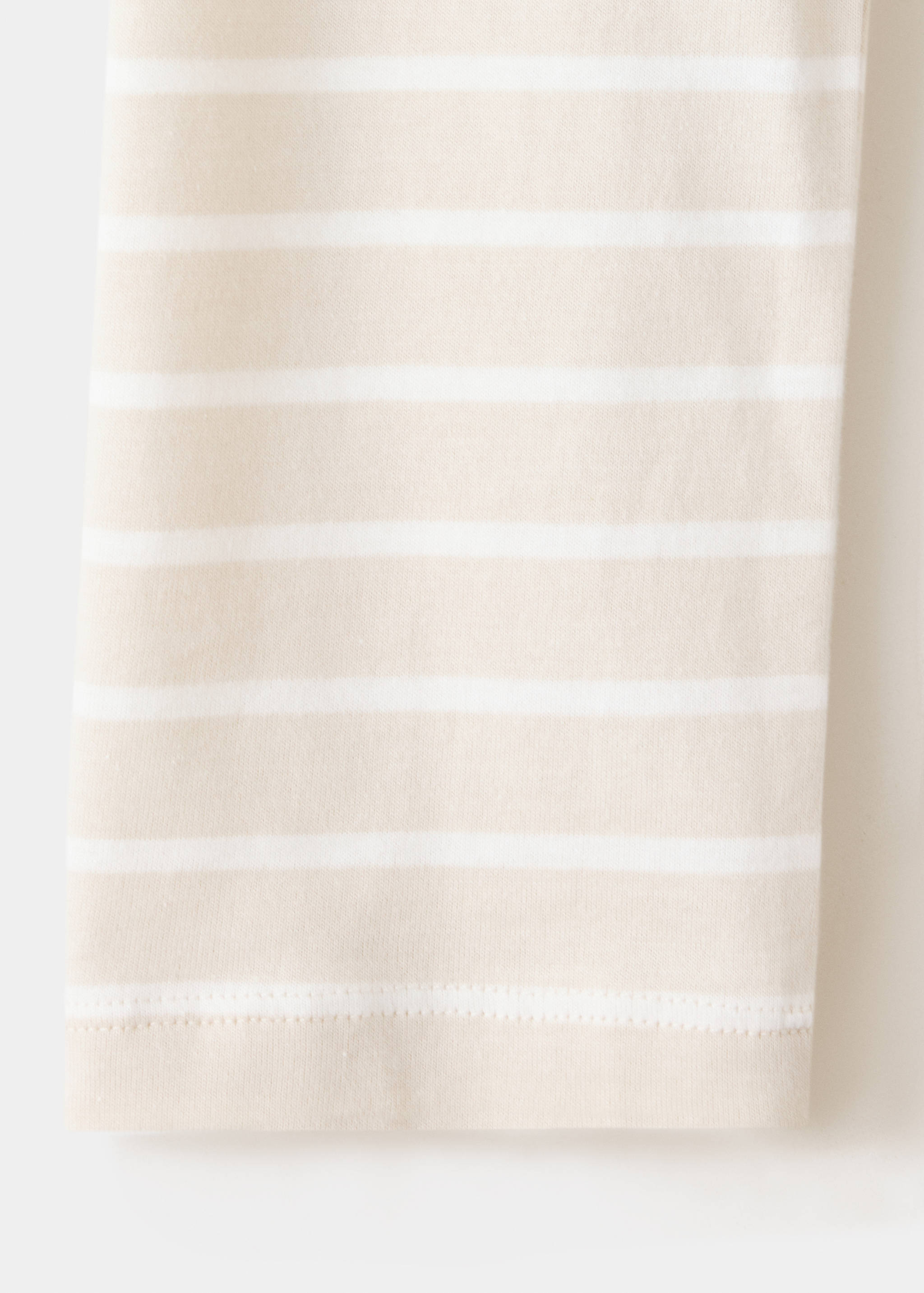 Cut-out striped T-shirt - Detail zboží 0