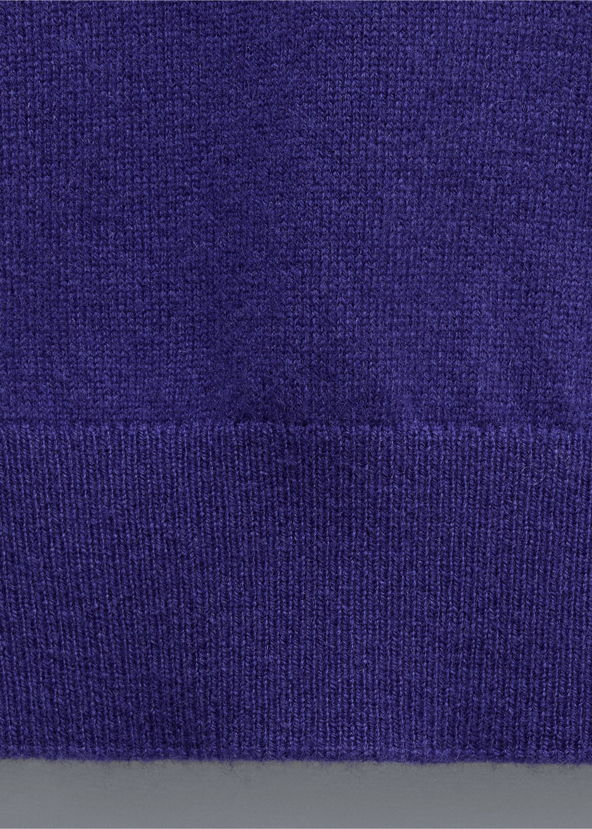 Wollpullover mit Polohemd-Kragen - Detail des Artikels 0, Lila. Ref: 37066335-00.