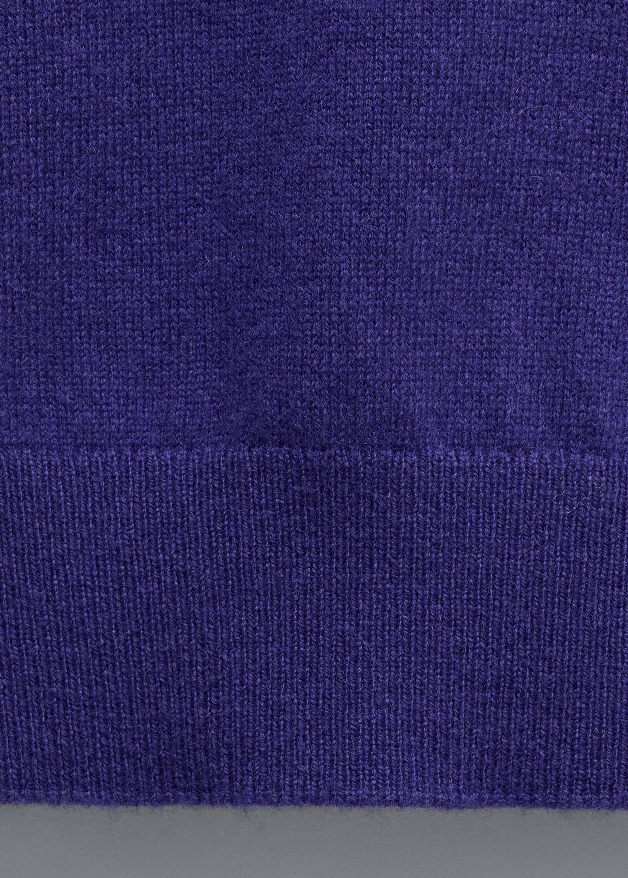 Polo collar wool sweater - Details of the article 0