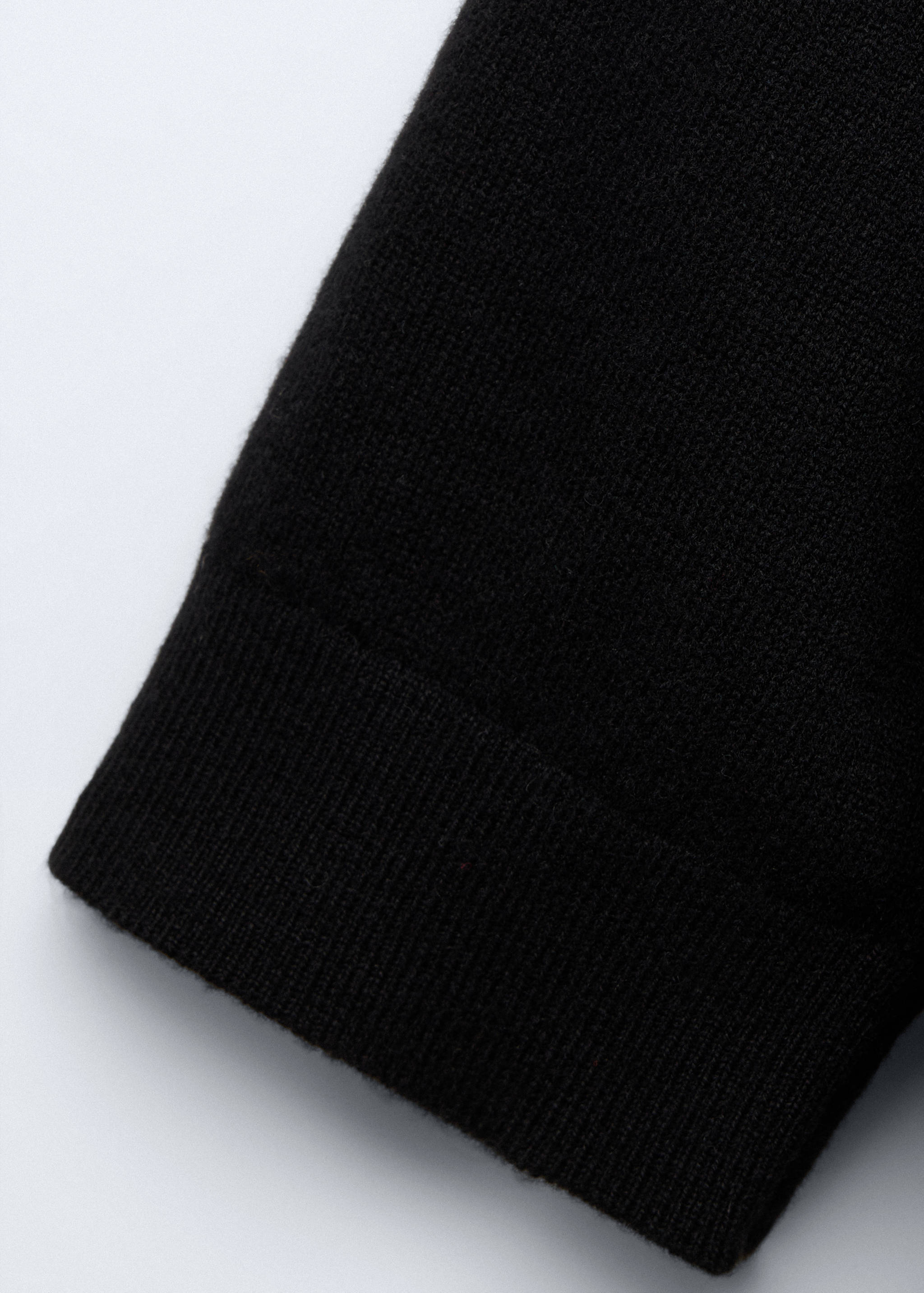 Polo collar wool sweater - Details of the article 0