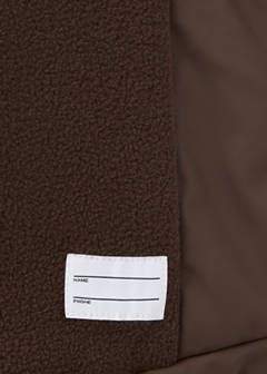 Water-repellent hooded parka — Brown 7