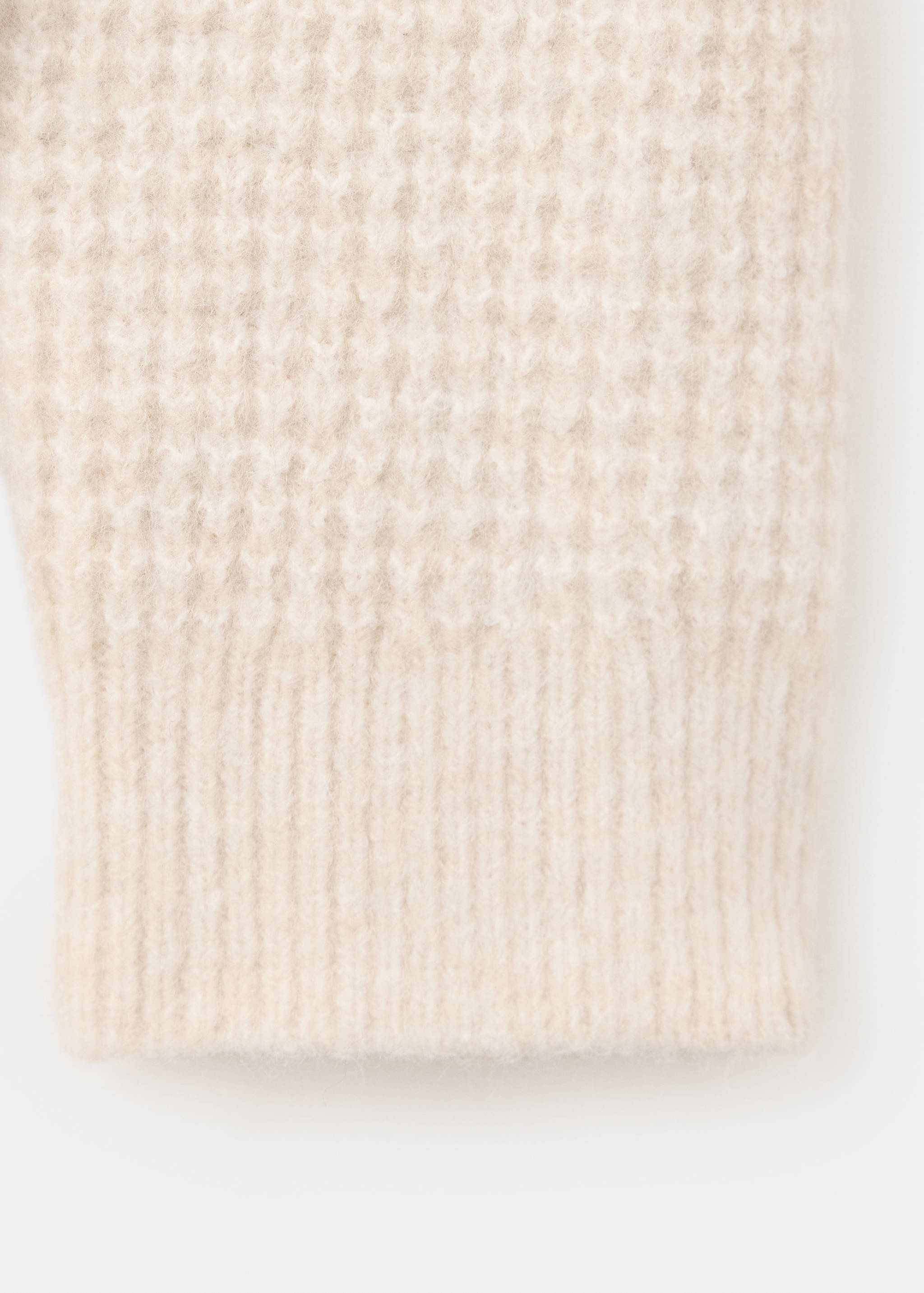 Oversized waffle-knit jumper - Details of the article 0